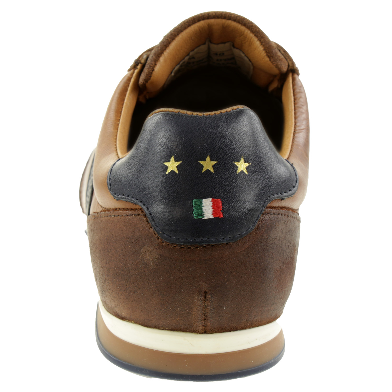Pantofola d' Oro ROMA UOMO LOW Herren Sneaker braun Leder