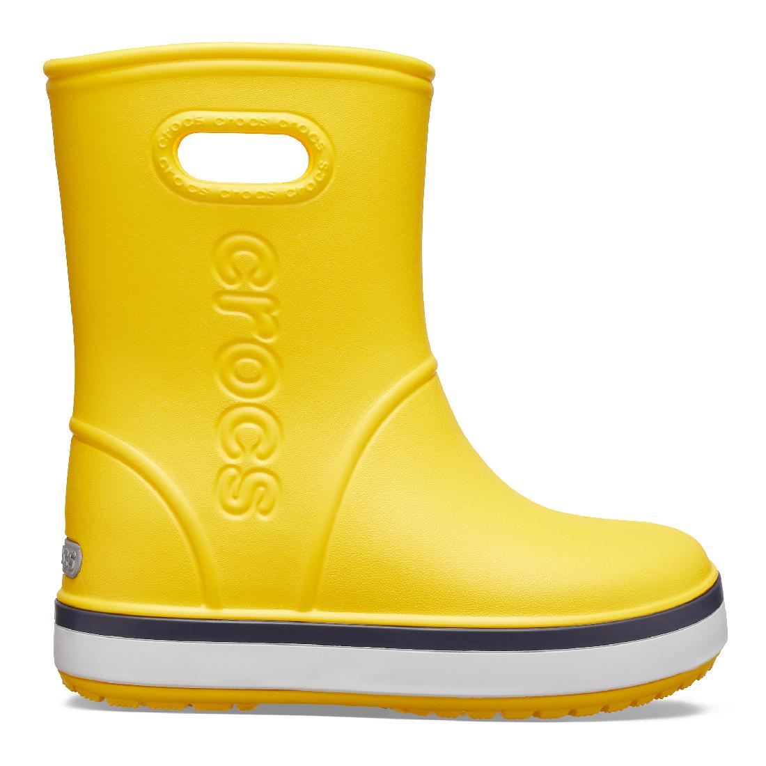 Crocs Crocband Rain Boot Kinder Gummistiefel Regenstiefel 205827 Gelb 