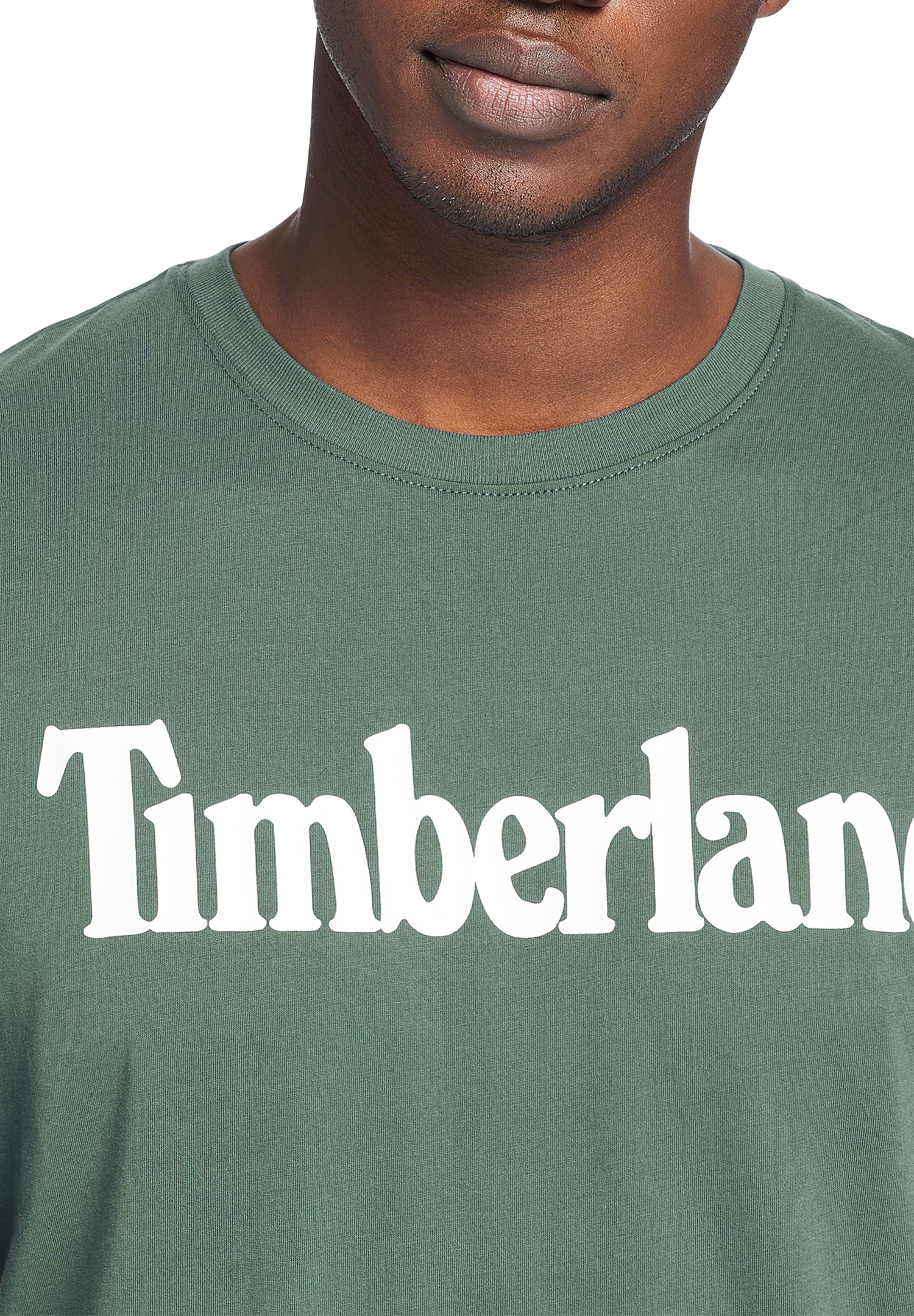 Timberland TFO SS Linear Tee Herren T-Shirt Shirt TB0A2BRN Grün