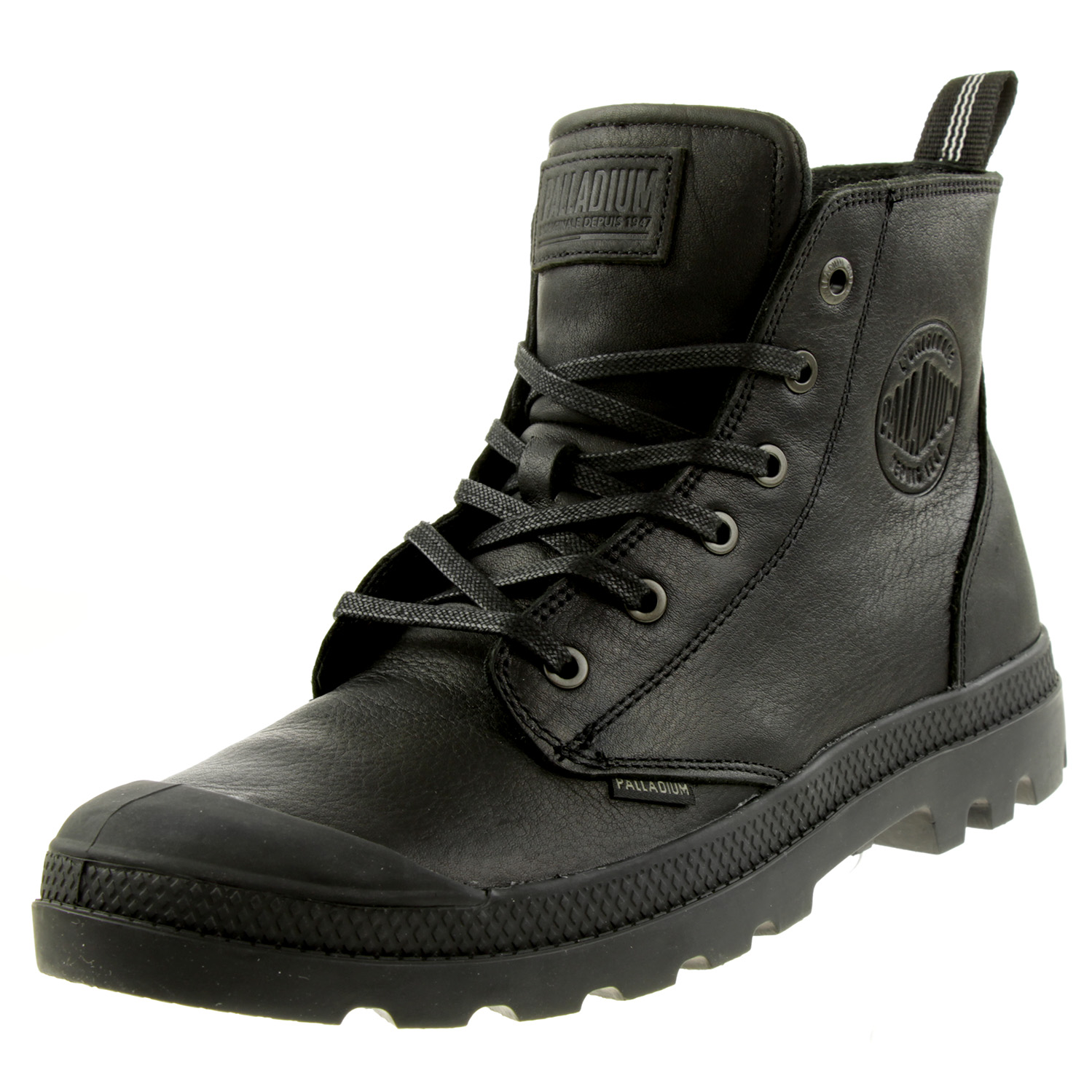 PALLADIUM Unisex Pampa Zip Leather ESS Boots Stiefelette 76888 Schwarz