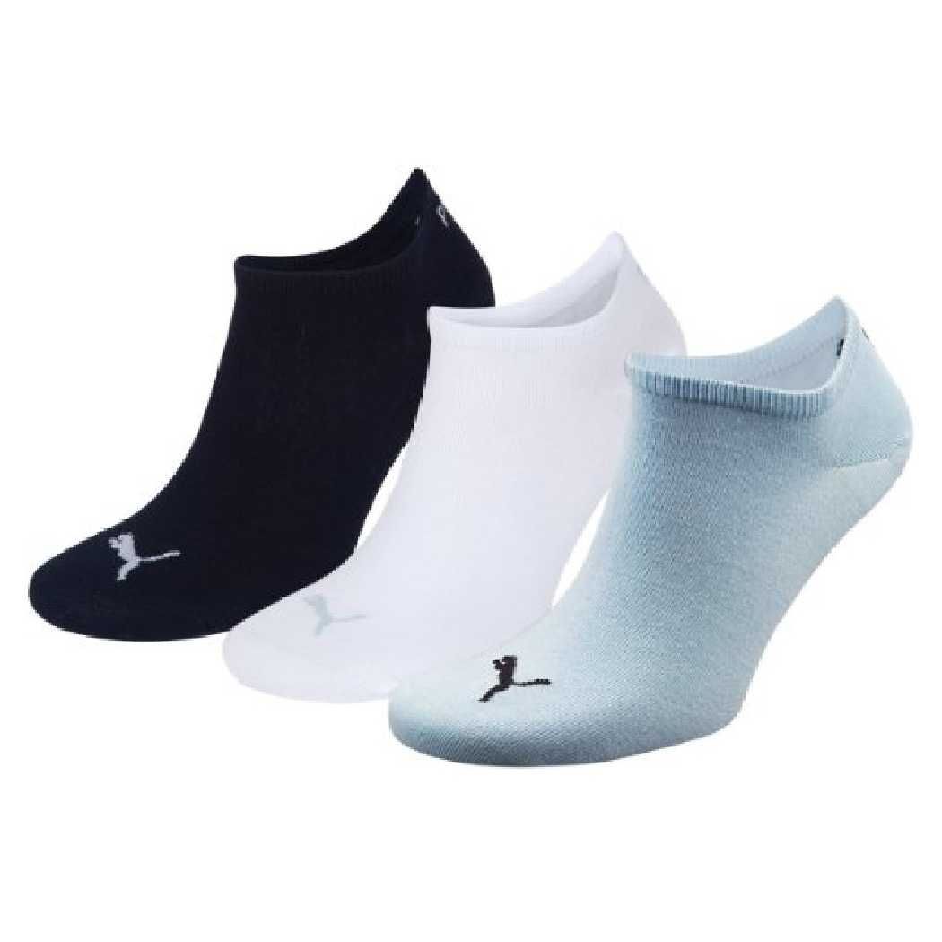 3 Paar Puma Sneaker Invisible Socken Gr. 35 - 49 Unisex für Damen Herren Füßlinge
