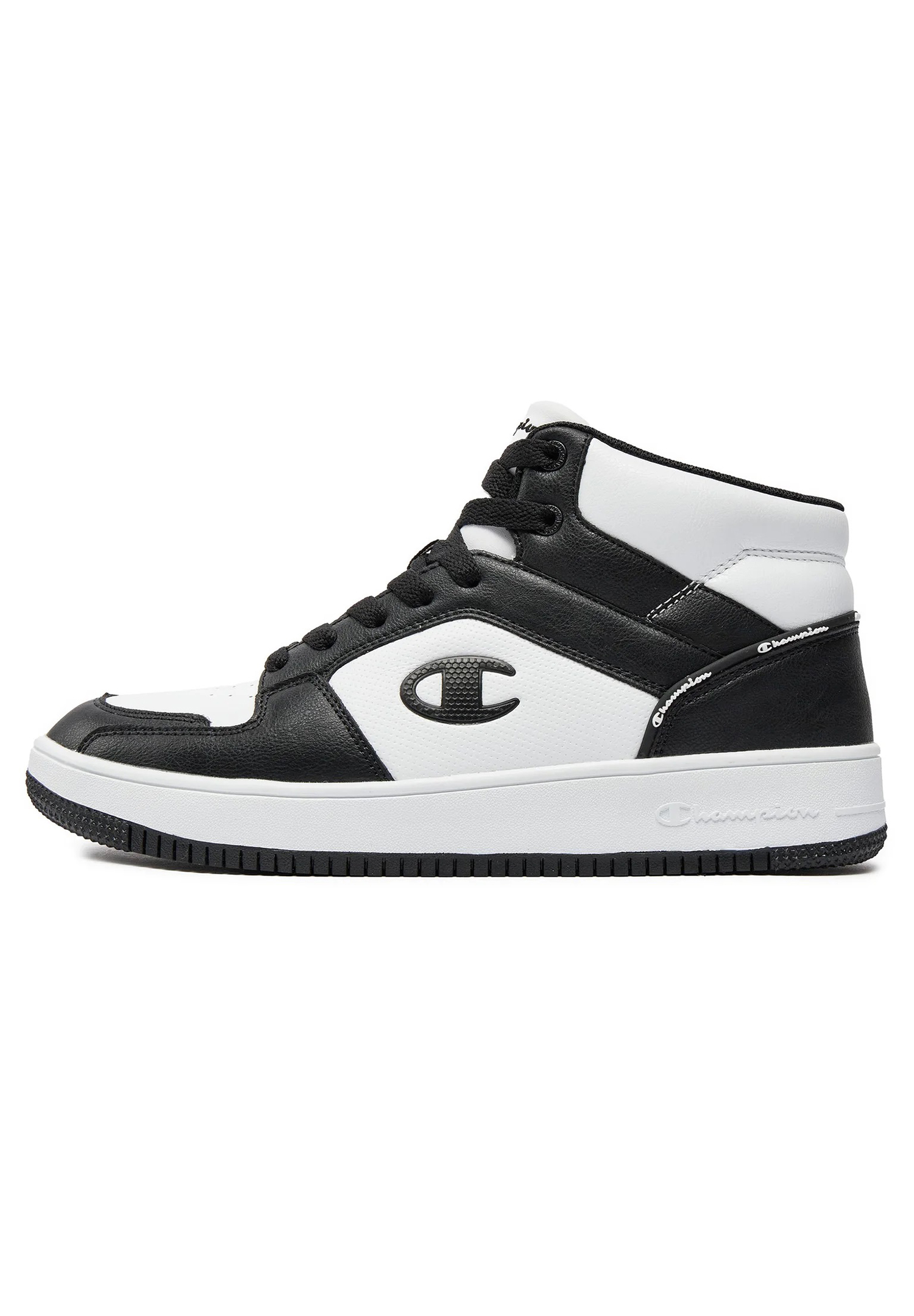 Champion REBOUND 2.0 MID Herren Sneaker S21907-CHA-WW019  weiß/schwarz 
