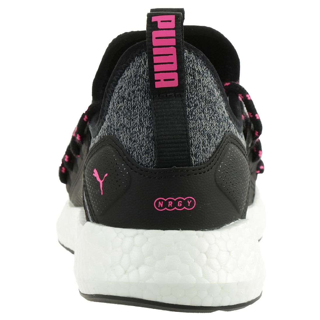 Puma Nrgy Neko Knit Wns Damen Sneaker Fitness schwarz pink 191477 01