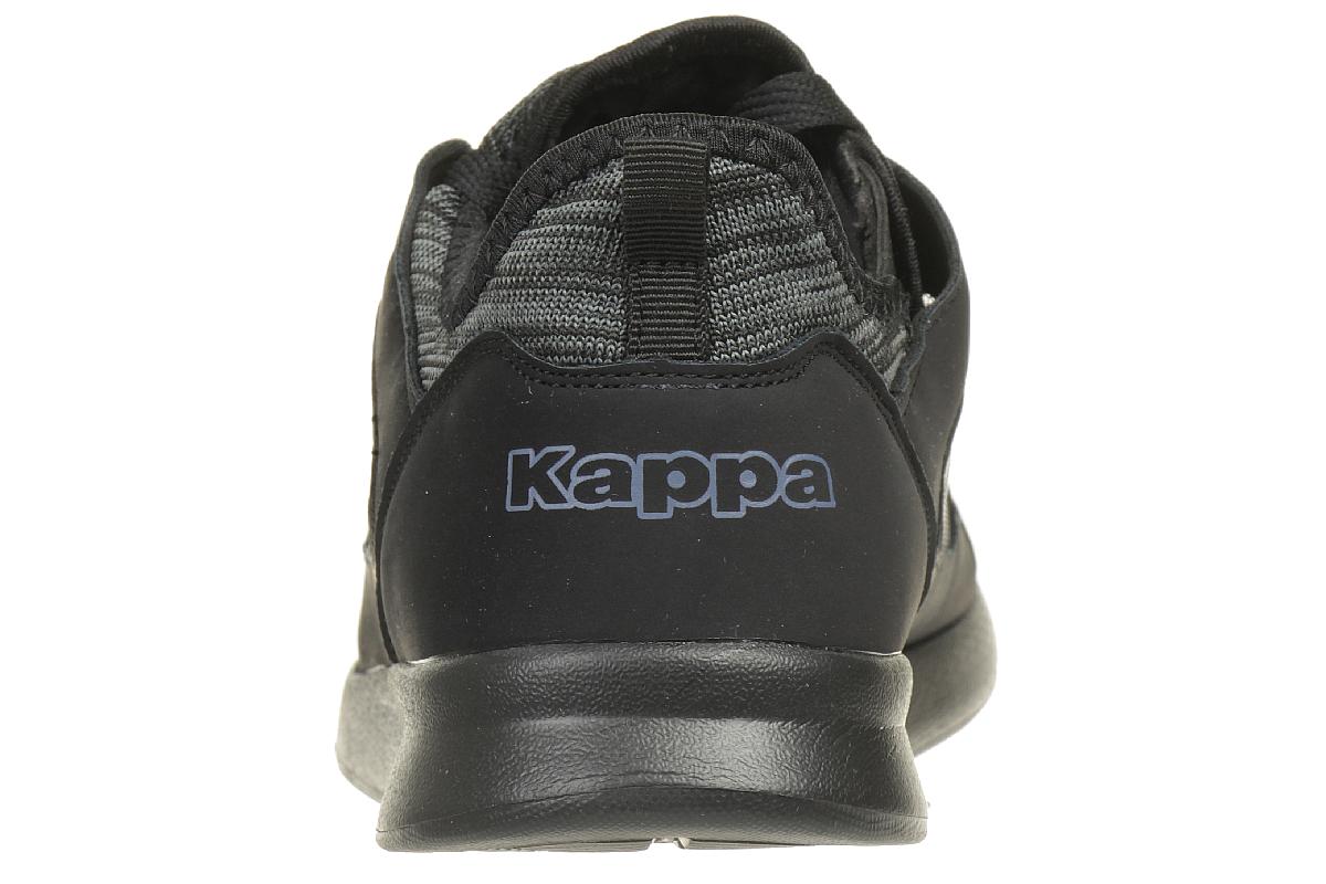 Kappa Around Sneaker unisex Turnschuhe Schuhe schwarz
