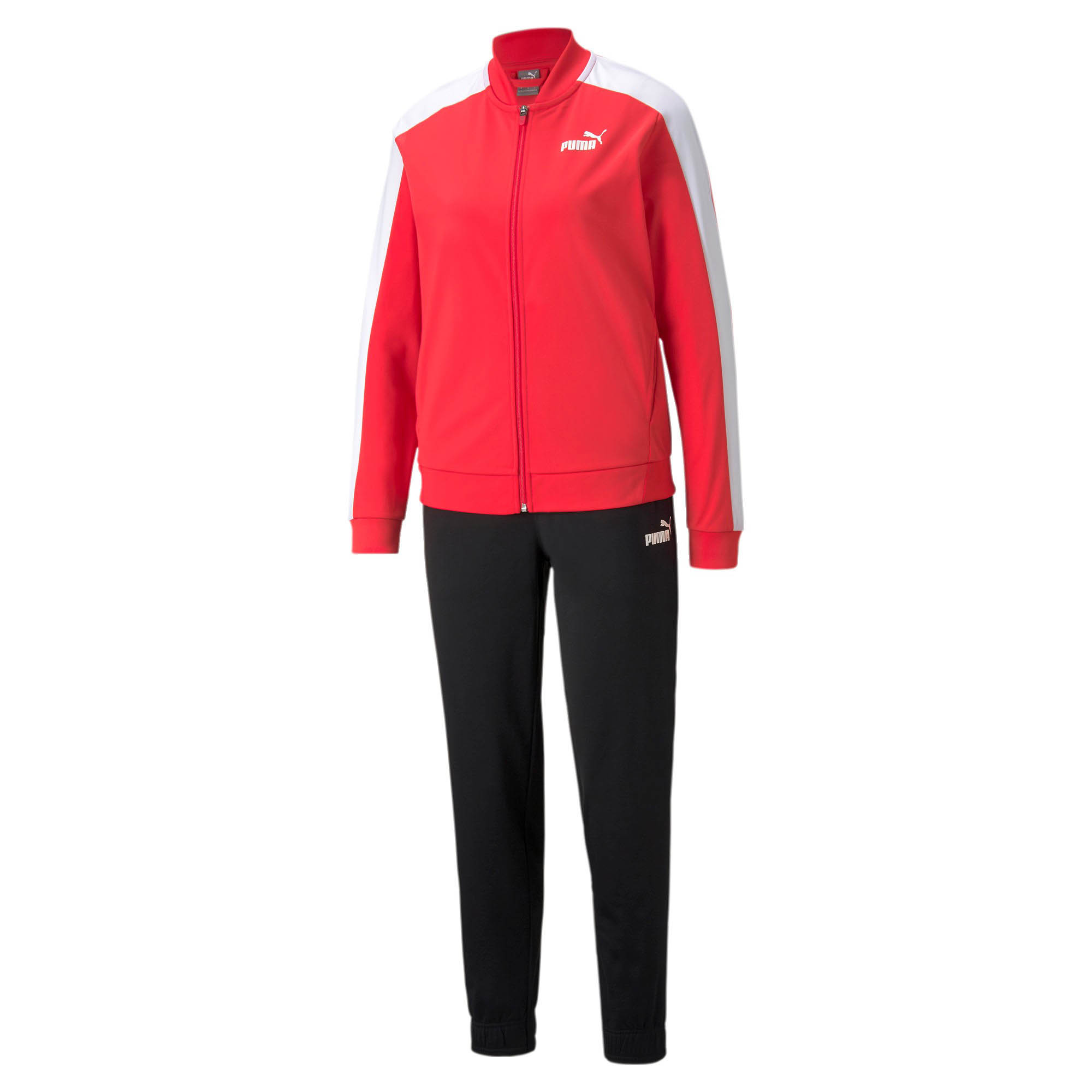 Puma Damen BASEBALL Tricot Suit CL Trainingsanzug Sportanzug 589135 Pink