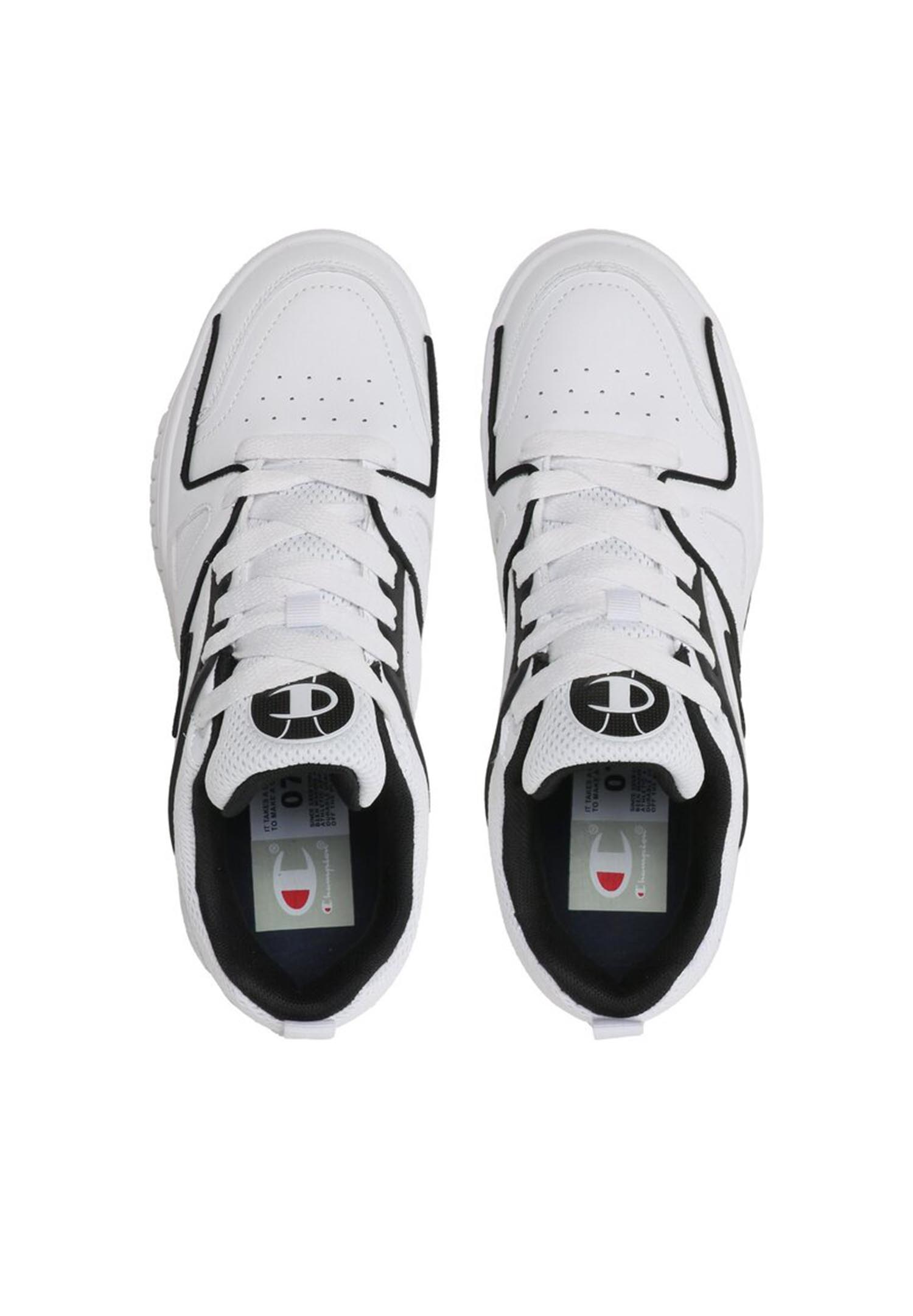 Champion 3 Point Low Herren Sneaker S21882-CHA-WW001 weiß/schwarz
