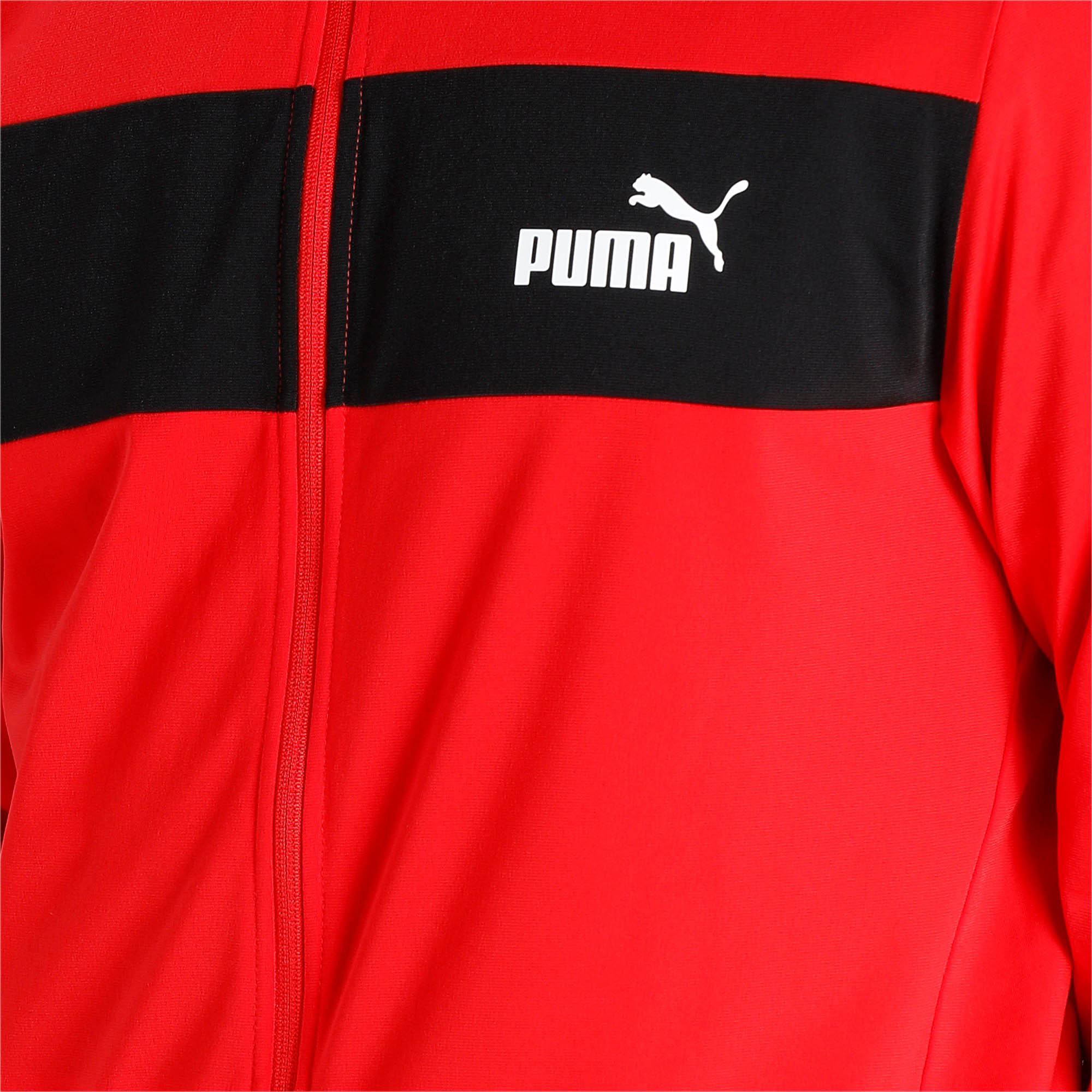 PUMA Herren Poly Suit CL Trainingsanzug Jogginganzug 845844 Rot 