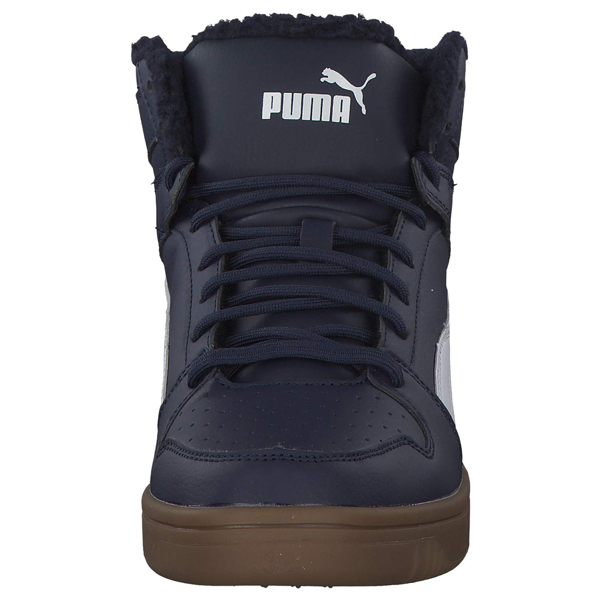 Puma Rebound Layup SL Fur Winterstiefel Boots Unisex Blau gefüttert warm