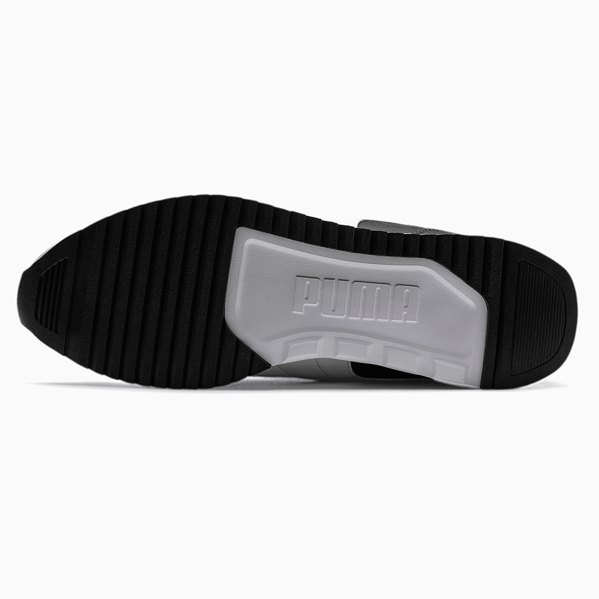 Puma R78 Runner Unisex Sneaker Sportschuh 373117 Grau/Schwarz