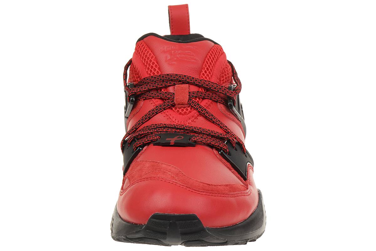 Puma Bog RED Rise X Blaze of Glory Trinomic Sneaker Men New York Leder