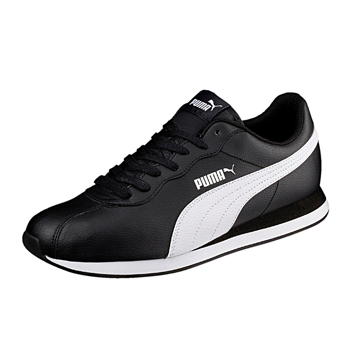 Puma Turin II Herren Sneaker Schuhe schwarz weiss 366962 01