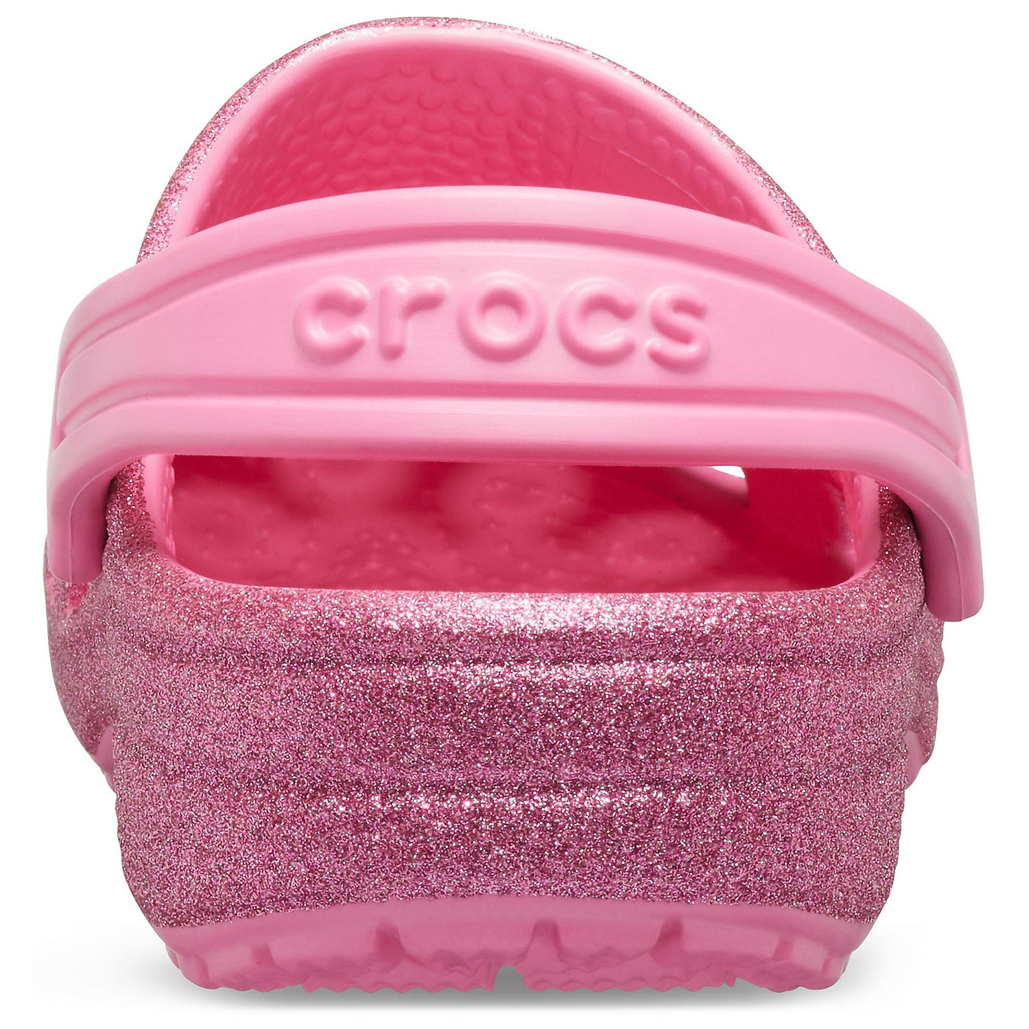 Crocs Classic Glitter Clog K Kinder Clog Roomy Fit 205441-159 pink glitzer