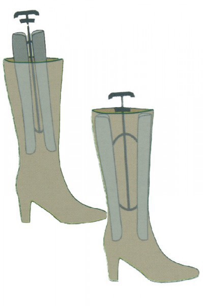 5 Paar Damen Stiefelformer Länge 35 cm Stiefelspanner Universalgrösse Sparpaket 5er Set