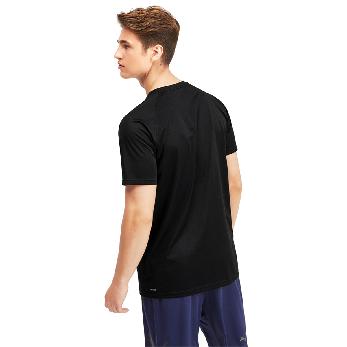 PUMA SS Tech Tee Herren T-shirt Sportswear 518389 02 schwarz