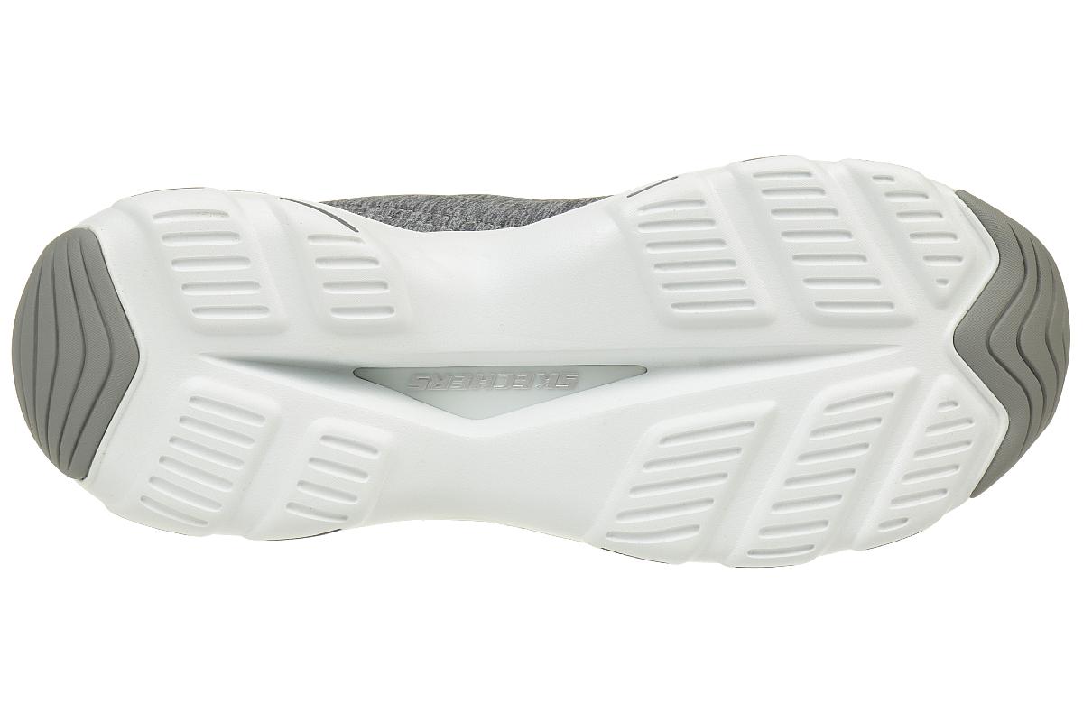 Skechers D'Lite Ultra-Meditative Damen Schuhe Air Cooled Memory Foam GRY