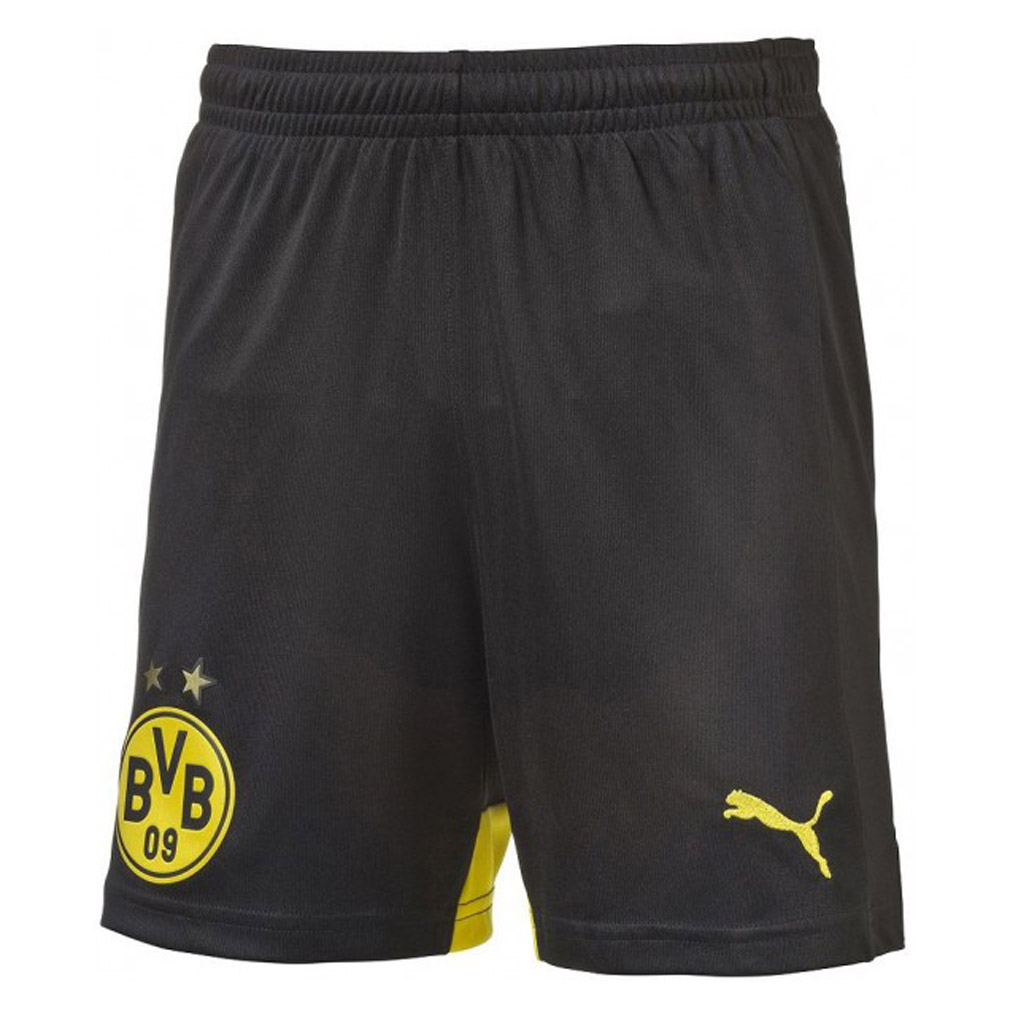 PUMA Borussia Dortmund BVB Replica Shorts Herren Hose schwarz 747999 02