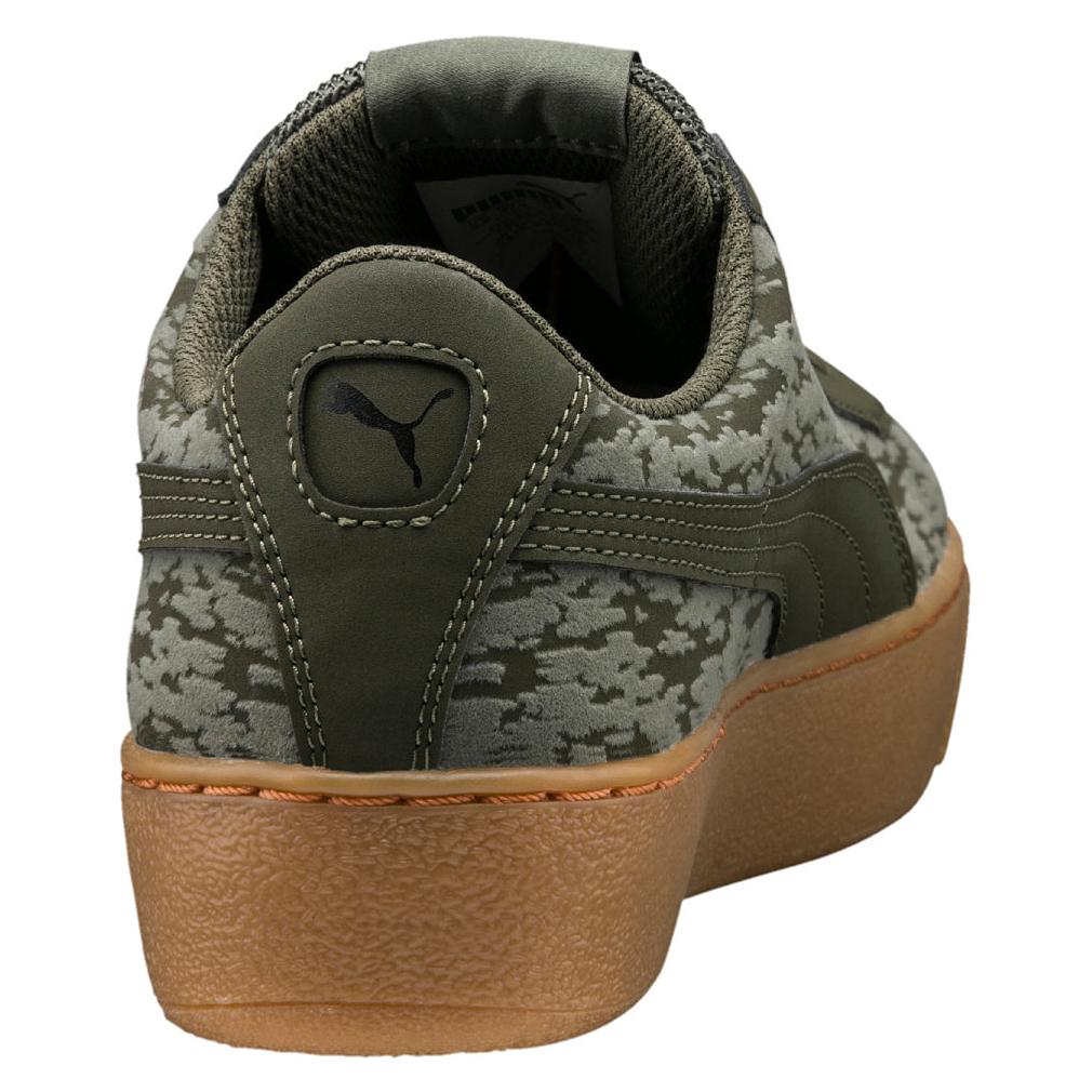 Puma Vikky Platform VR Sneaker Damen Schuhe 363730 01 grün