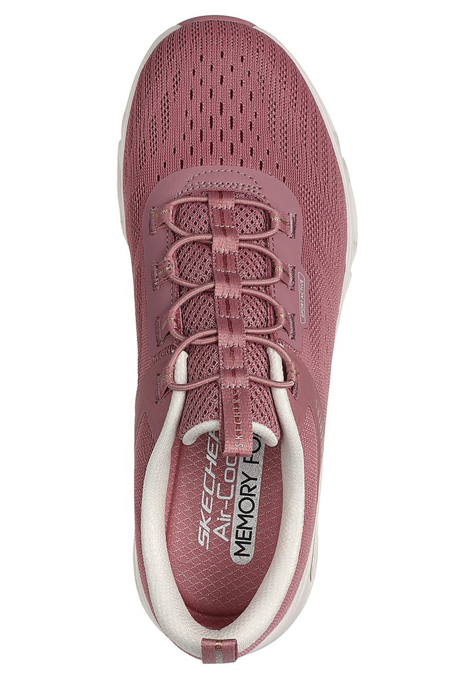 Skechers GLIDE-STEP GRAFITY Damen Sneakers Vegan 104601 DKRS rosa 
