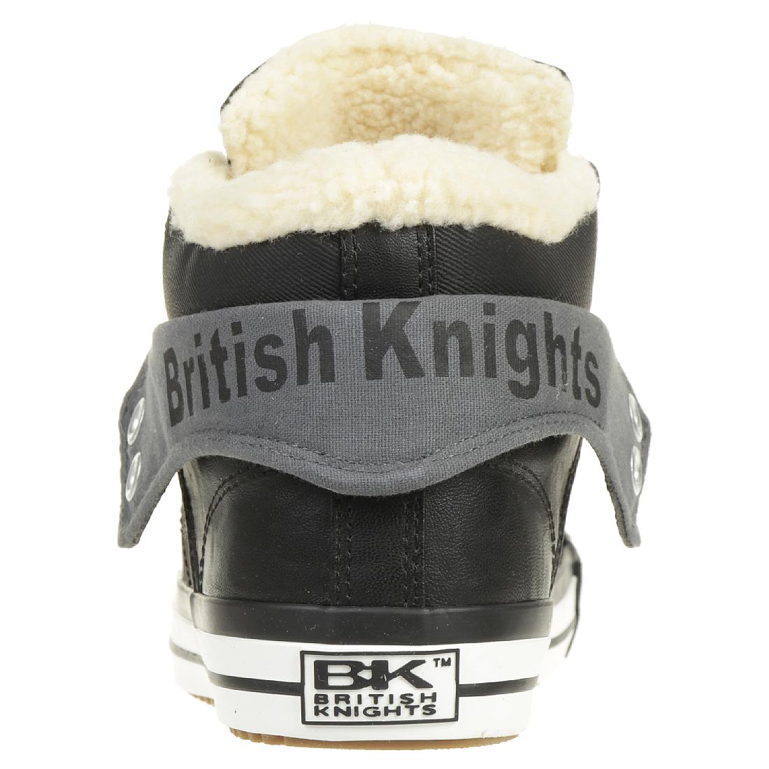 British Knights ROCO BK Sneaker B42-3705-02 schwarz Winter gefüttert