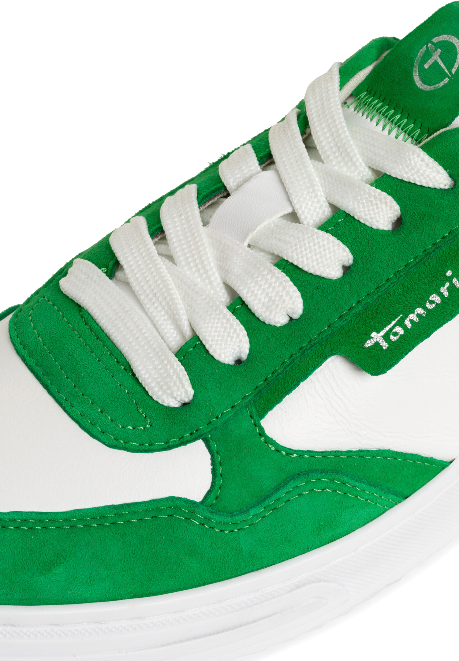 Tamaris 1-23617-42 700 Damen Low Top Sneaker Frauen Schuhe M2361742 grün