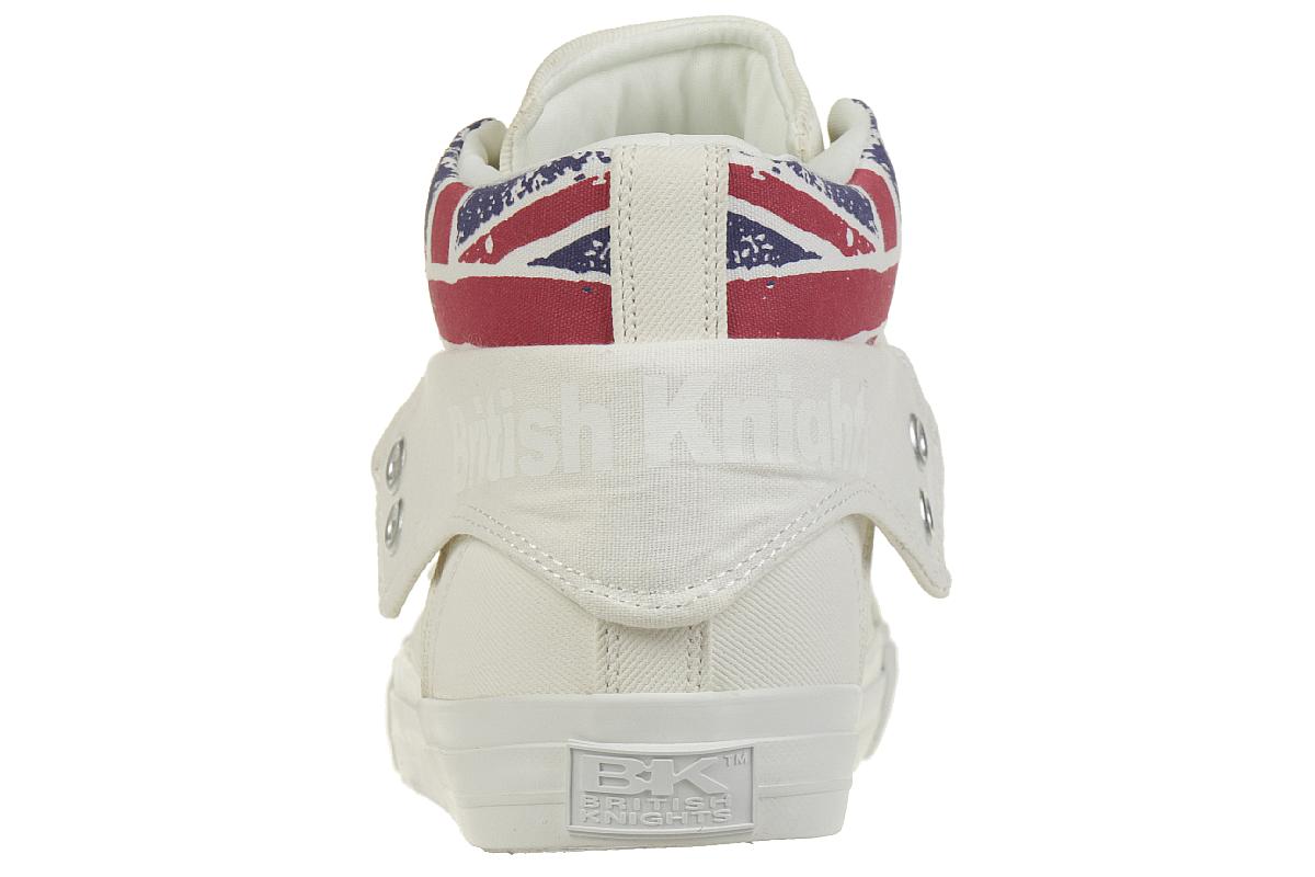 British Knights ROCO BK Sneaker B41-3709-11 England Flagge weiss