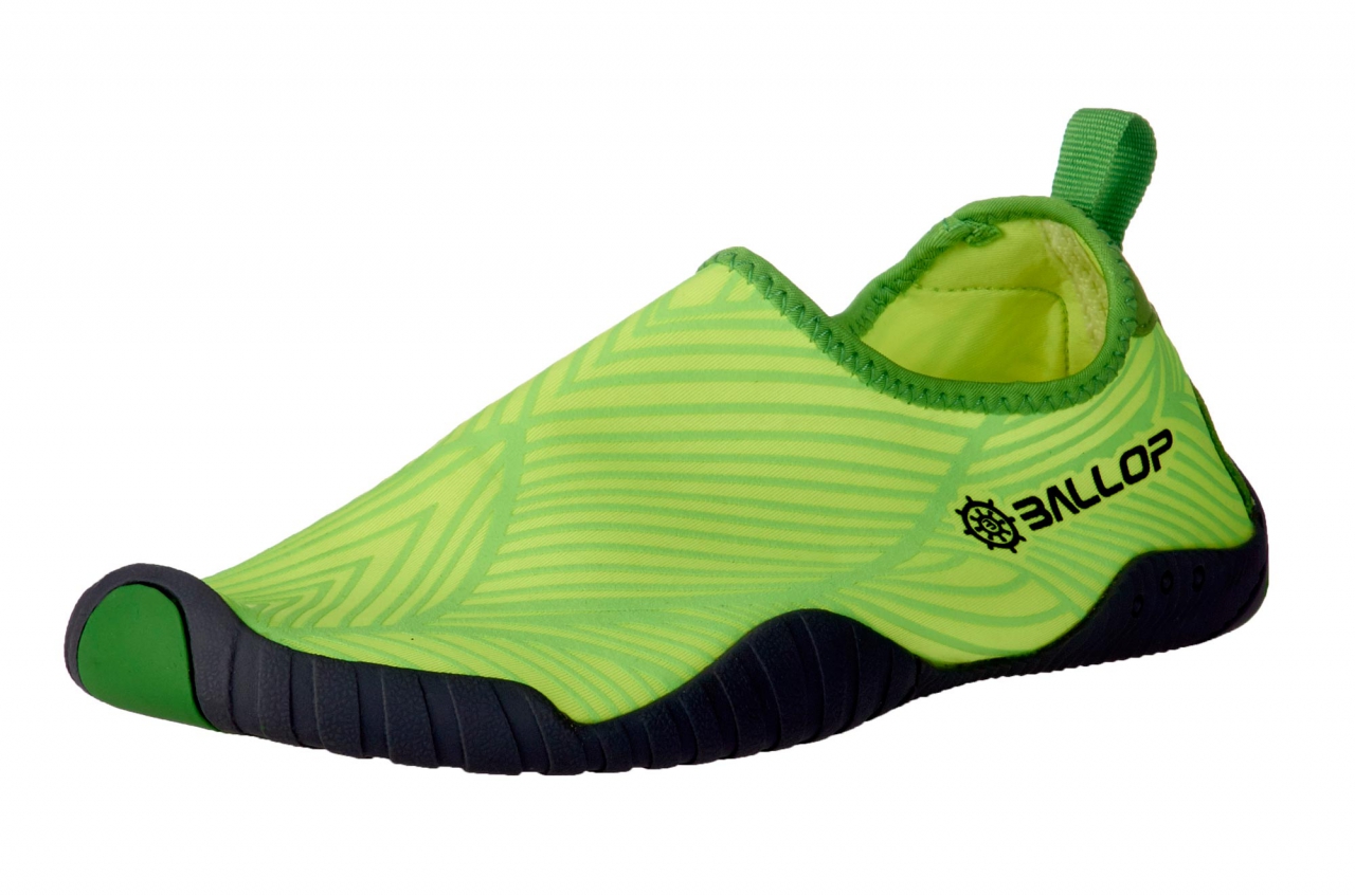 BALLOP Leaf Barfußschuhe V2-Sohle Wasserschuhe Skin Fit grün