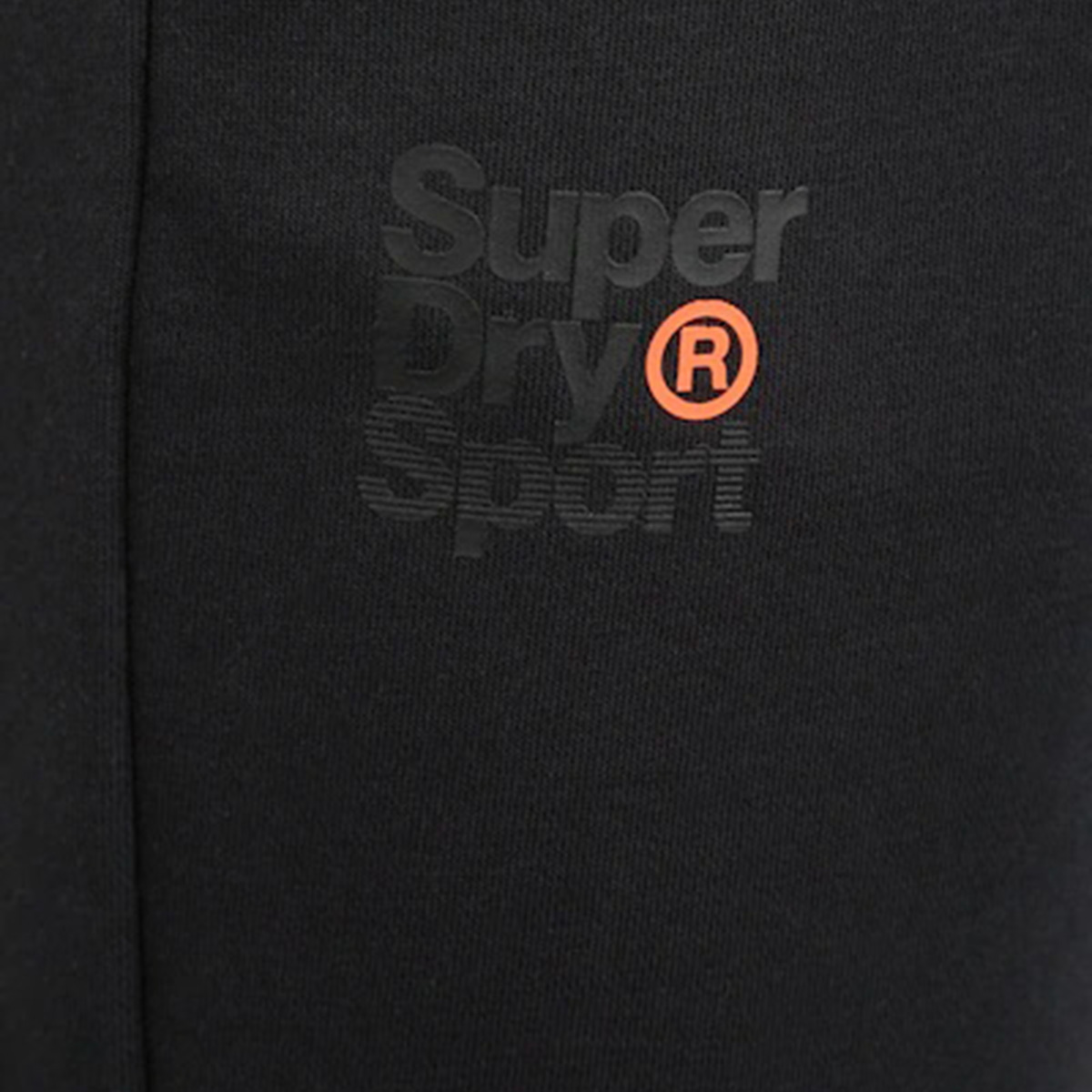 Superdry Herren Core Sport Shorts Sportshorts MS300013A schwarz