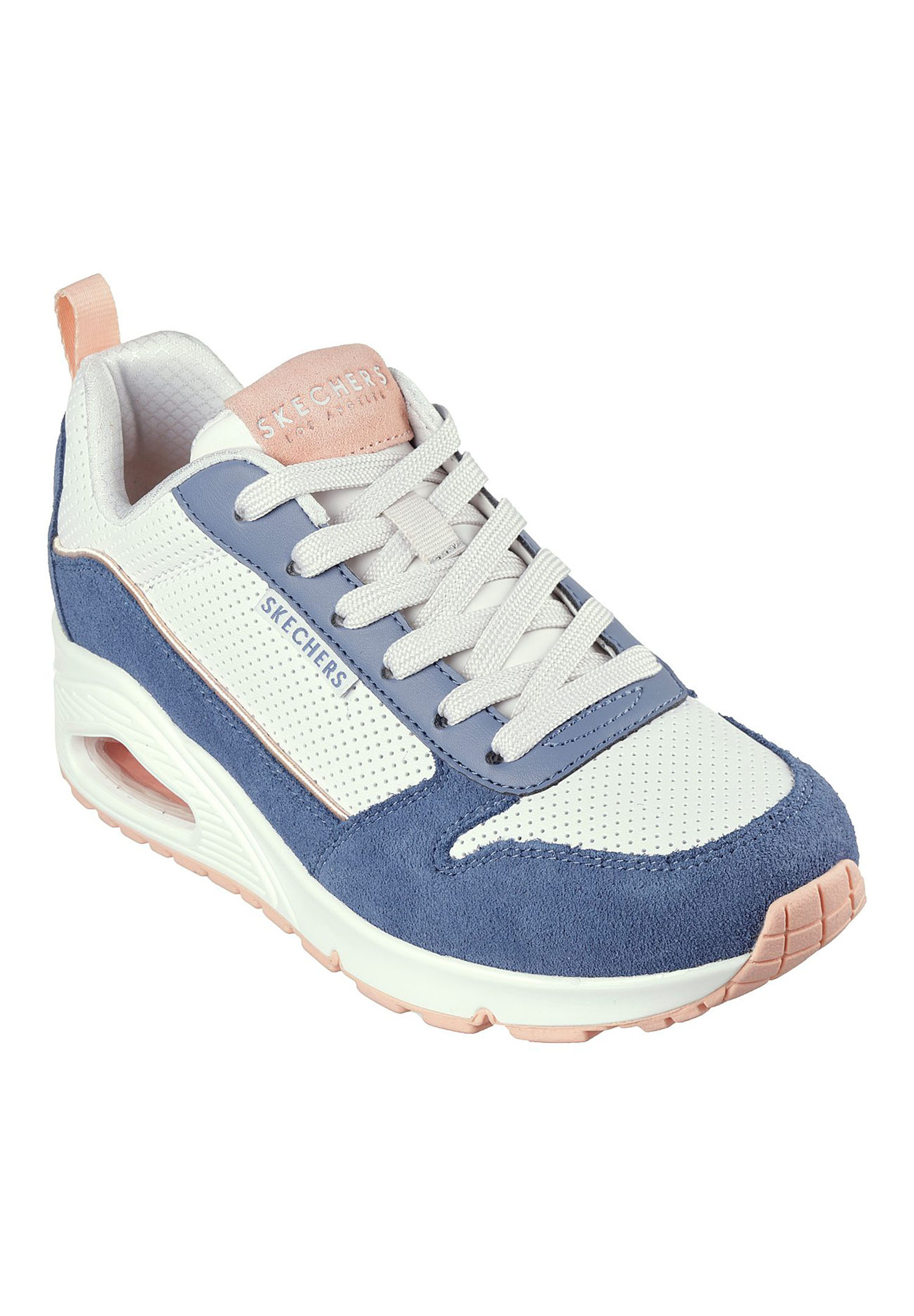 Skecher Street Uno-2 MUCH FUN Damen Sneaker 177105 WBLP blau/pink
