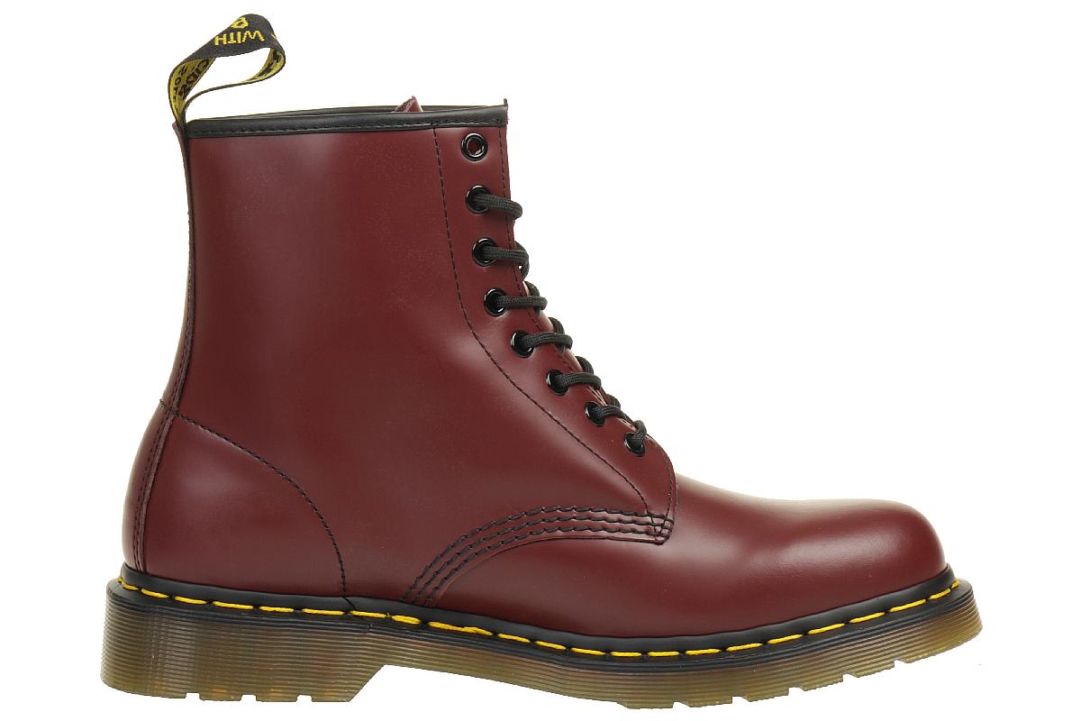 Dr. Martens 1460 Cherry Red Smooth Boots Stiefel rot