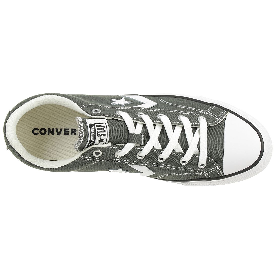 Converse STAR PLAYER OX Schuhe Sneaker Canvas grau 165462C