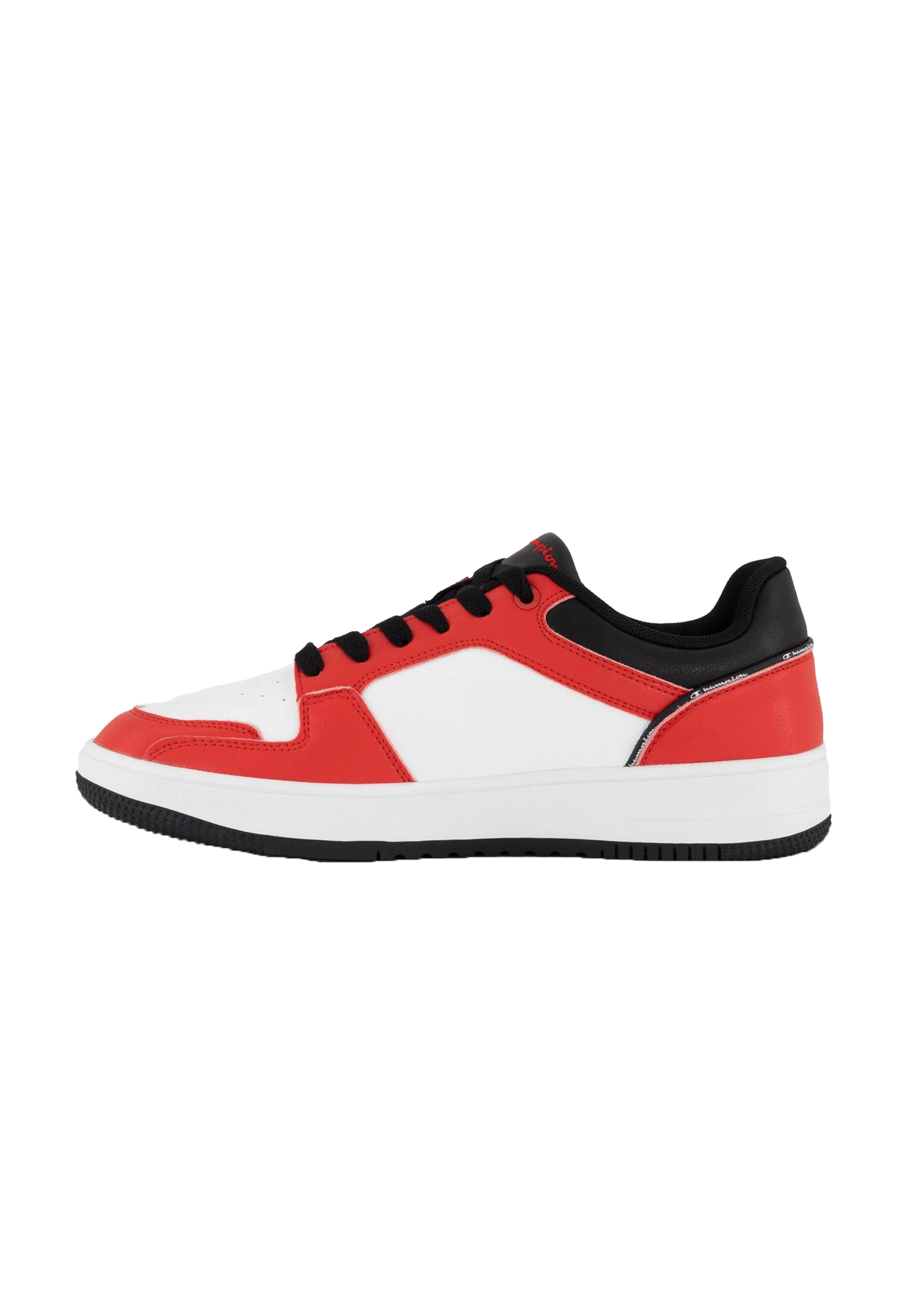 Champion REBOUND 2.0 LOW Herren Sneaker S21906-CHA-RS001 weiß/schwarz/rot