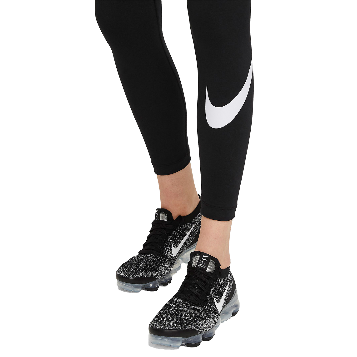 NIKE Sportswear Essential Leggins Pant Fitnesshose Training Laufhose schwarz CZ8530