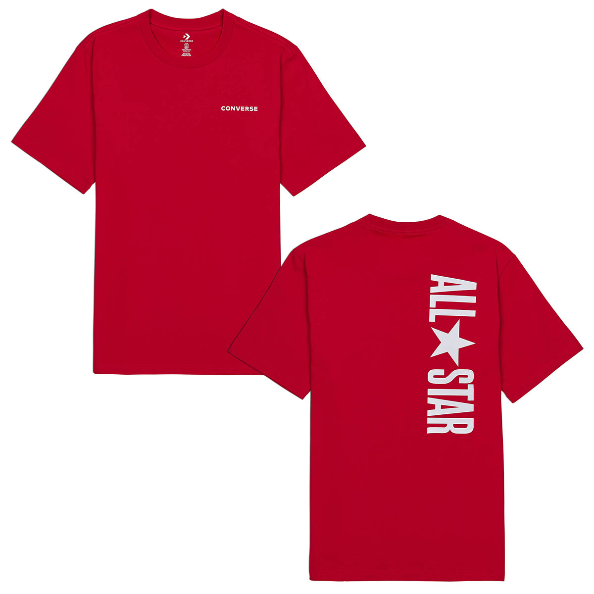 Converse All Star Short Sleeve T-Shirt Herren 10017432 Rot 