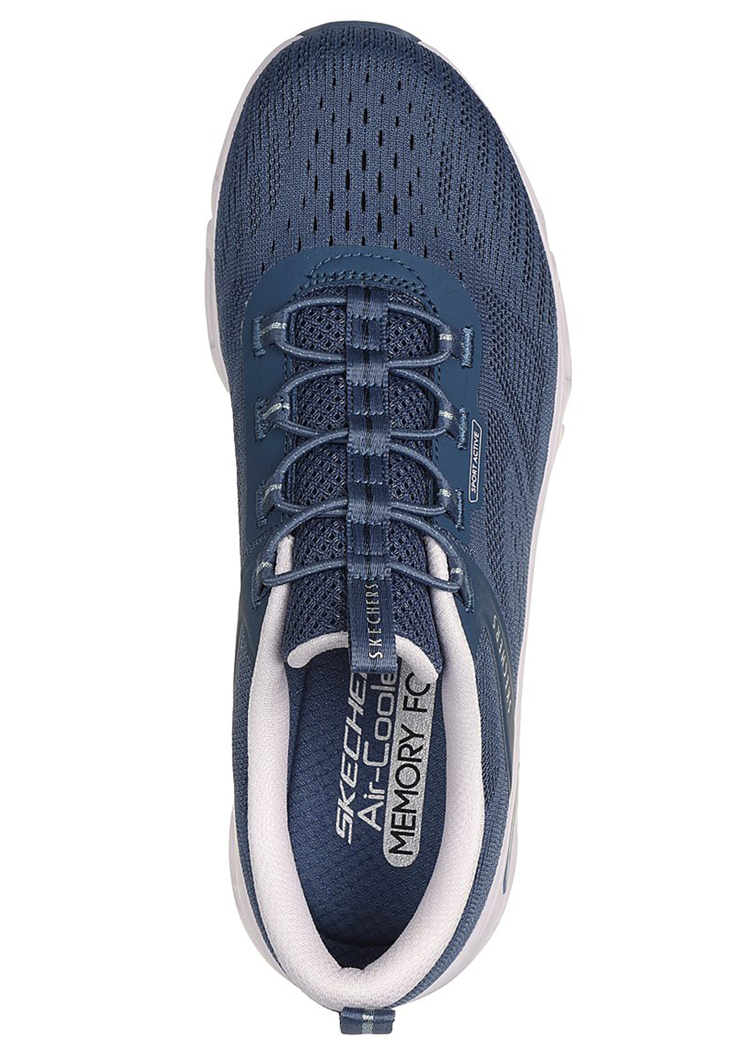 Skechers GLIDE-STEP GRAFITY Damen Sneakers Vegan 104601 SLT Blau