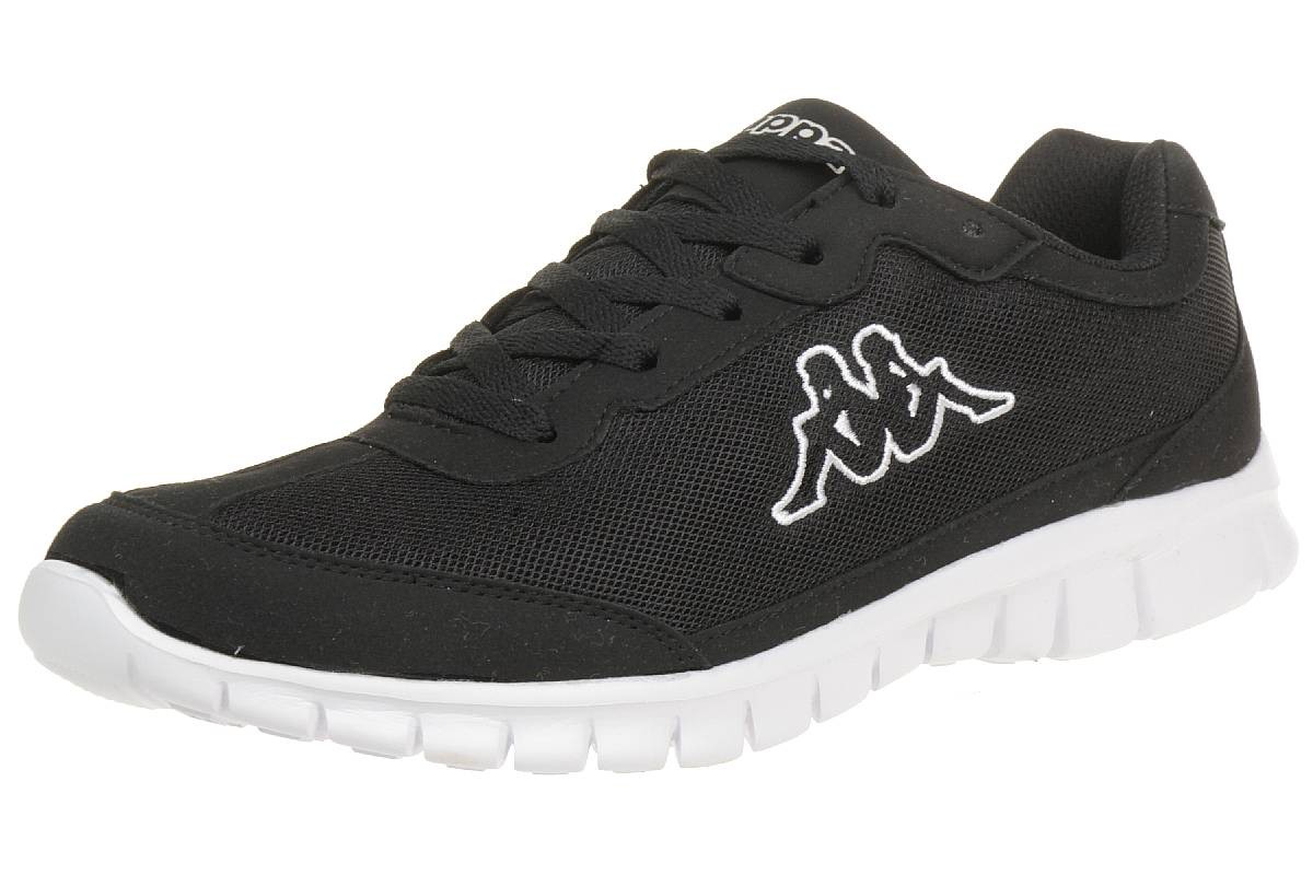Kappa Rocket Sneaker unisex schwarz weiß Turnschuhe Schuhe 242130/1110