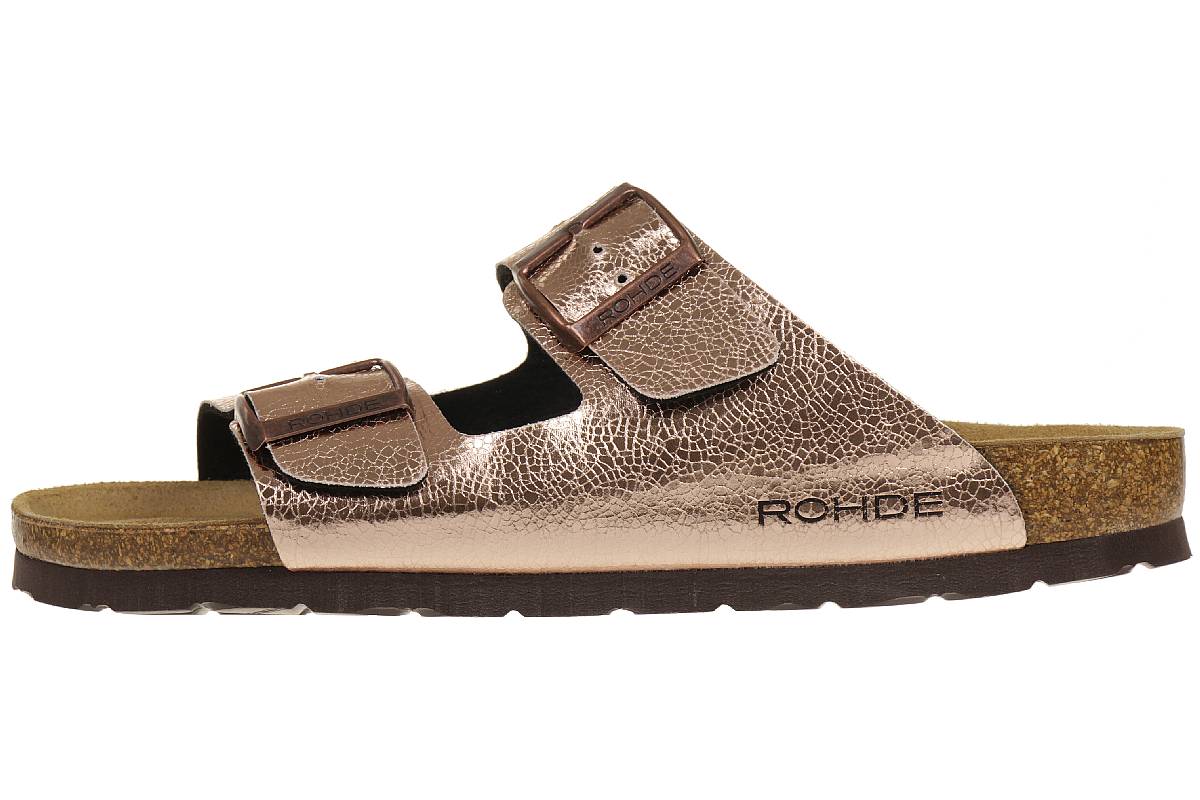 Rohde Riesa 5631 Damen Zehentrenner Schuhe kupfer