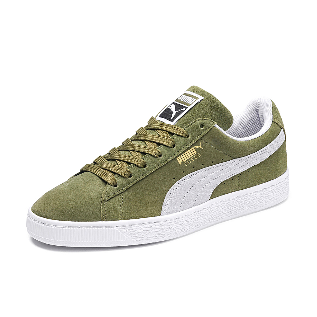 Puma Suede Classic Unisex Sneaker Low-Top grün 365347 14
