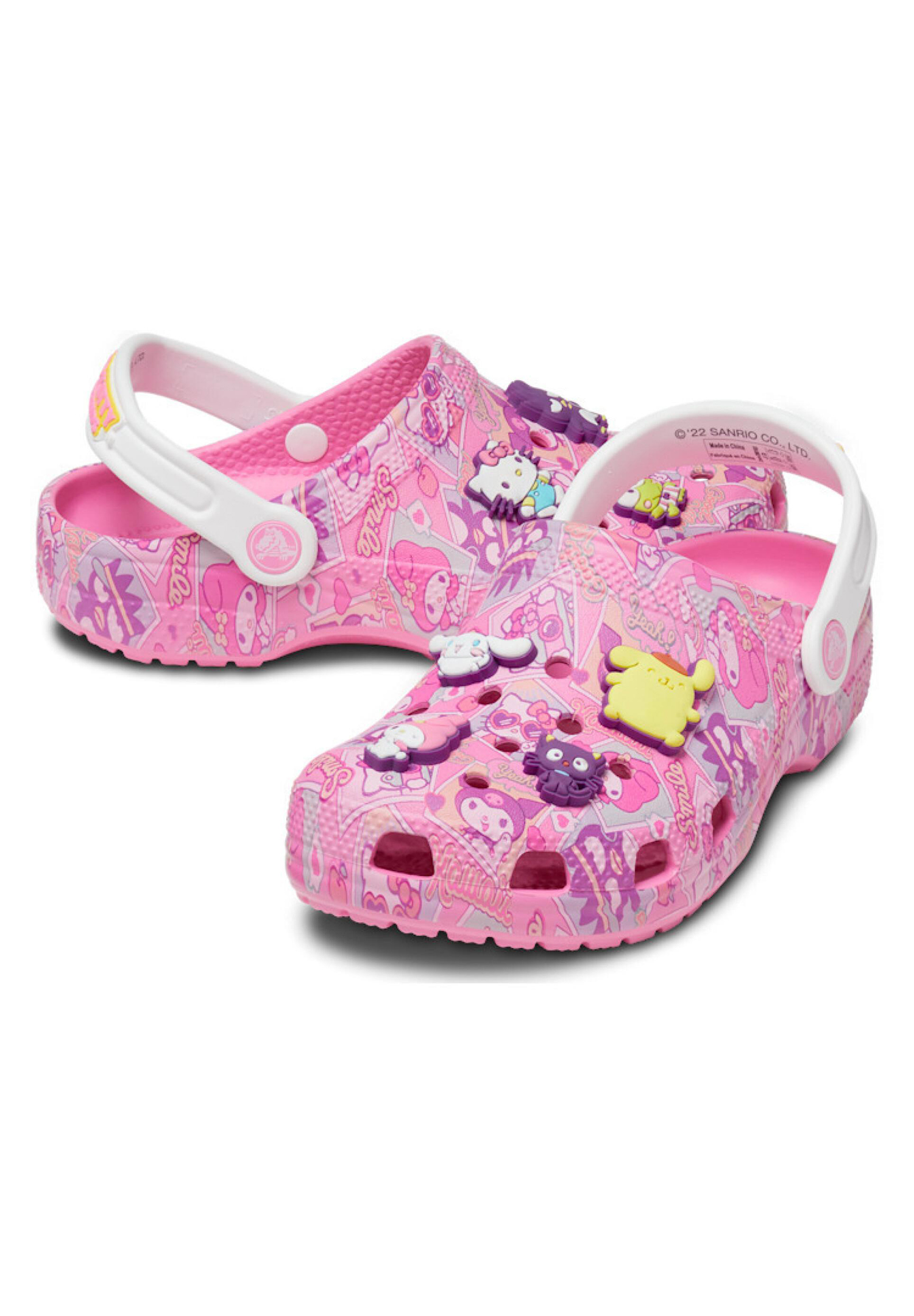 Crocs Kids Fun Lab Hello Kitty Clog K Sandale Schuhe 208103 Pink