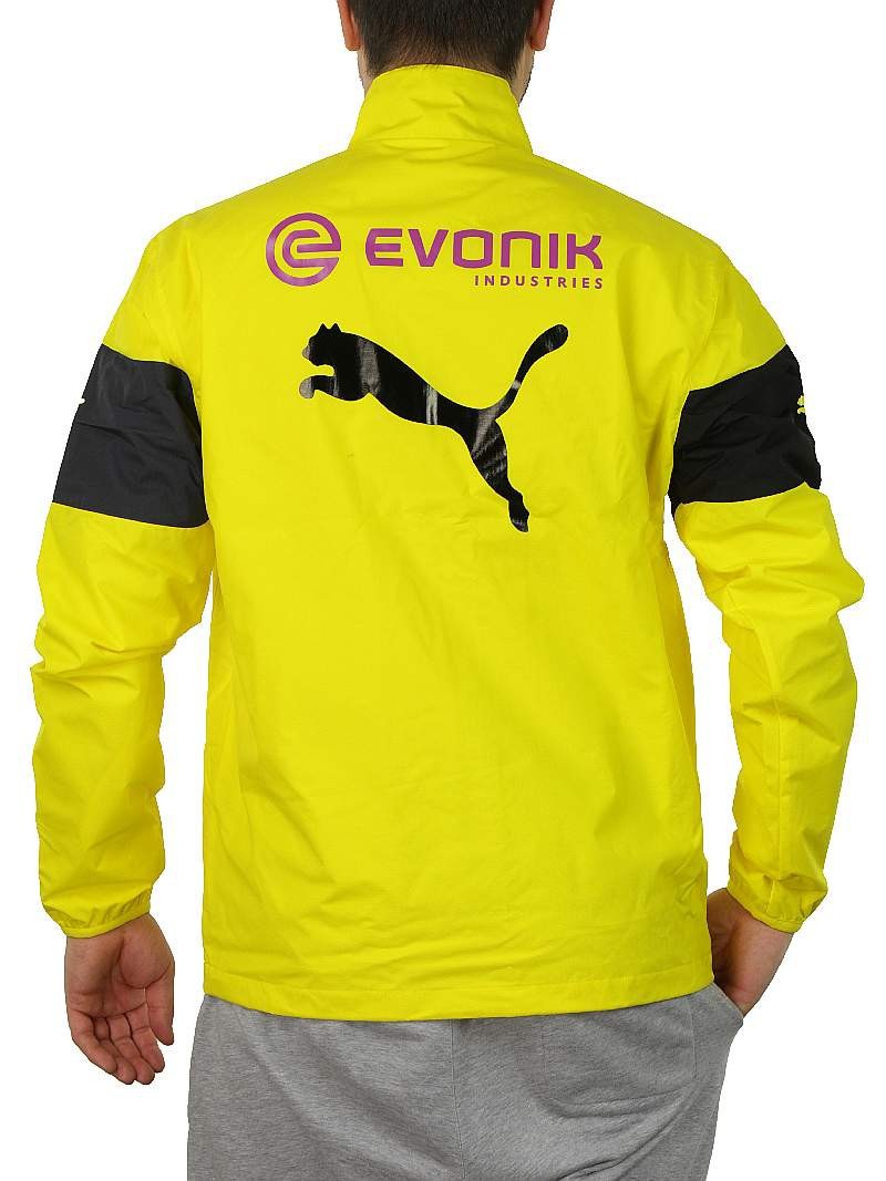 Puma BVB Rain Top Jacket Kinder Regenjacke Evonik Borussia Dortmund