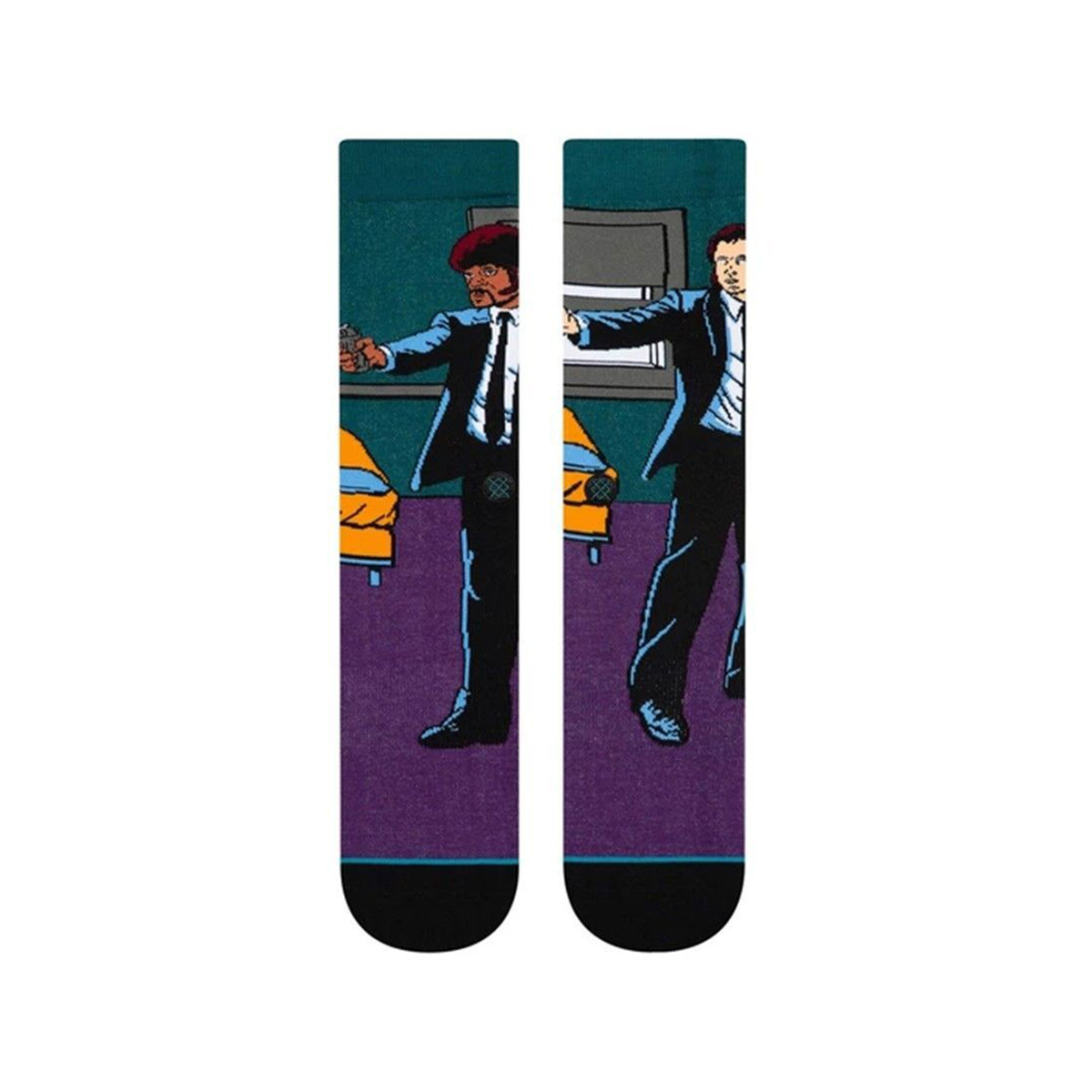 1 Paar Stance Foundation Everyday Light Cushion Socken Pulp Fiction Vincent and Jules