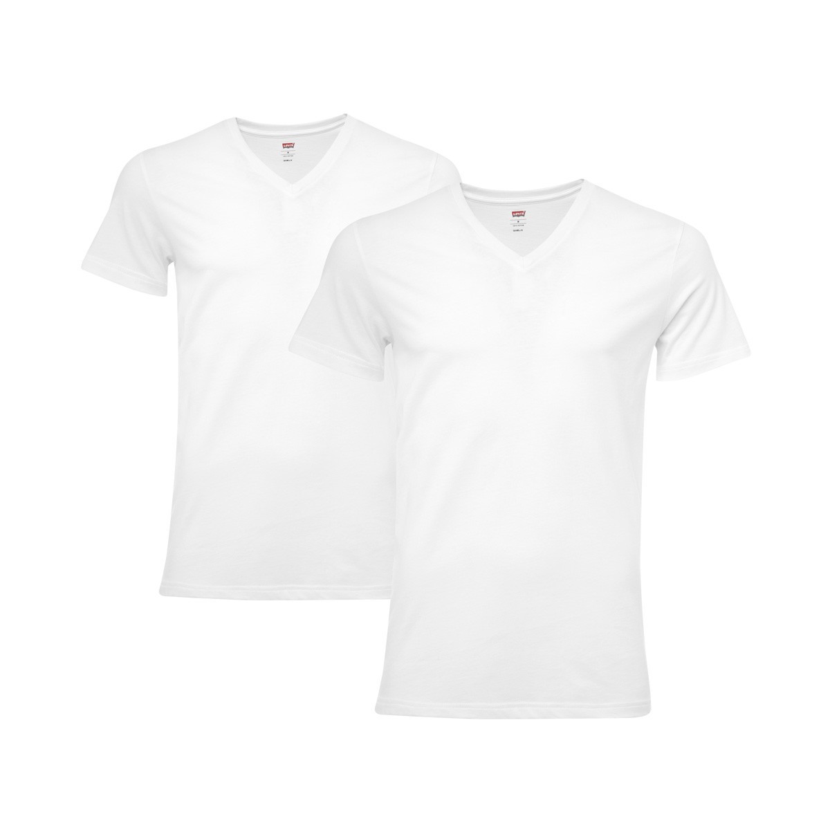 4 er Pack Levis V-Neck T-Shirt Men Herren Unterhemd V-Ausschnitt