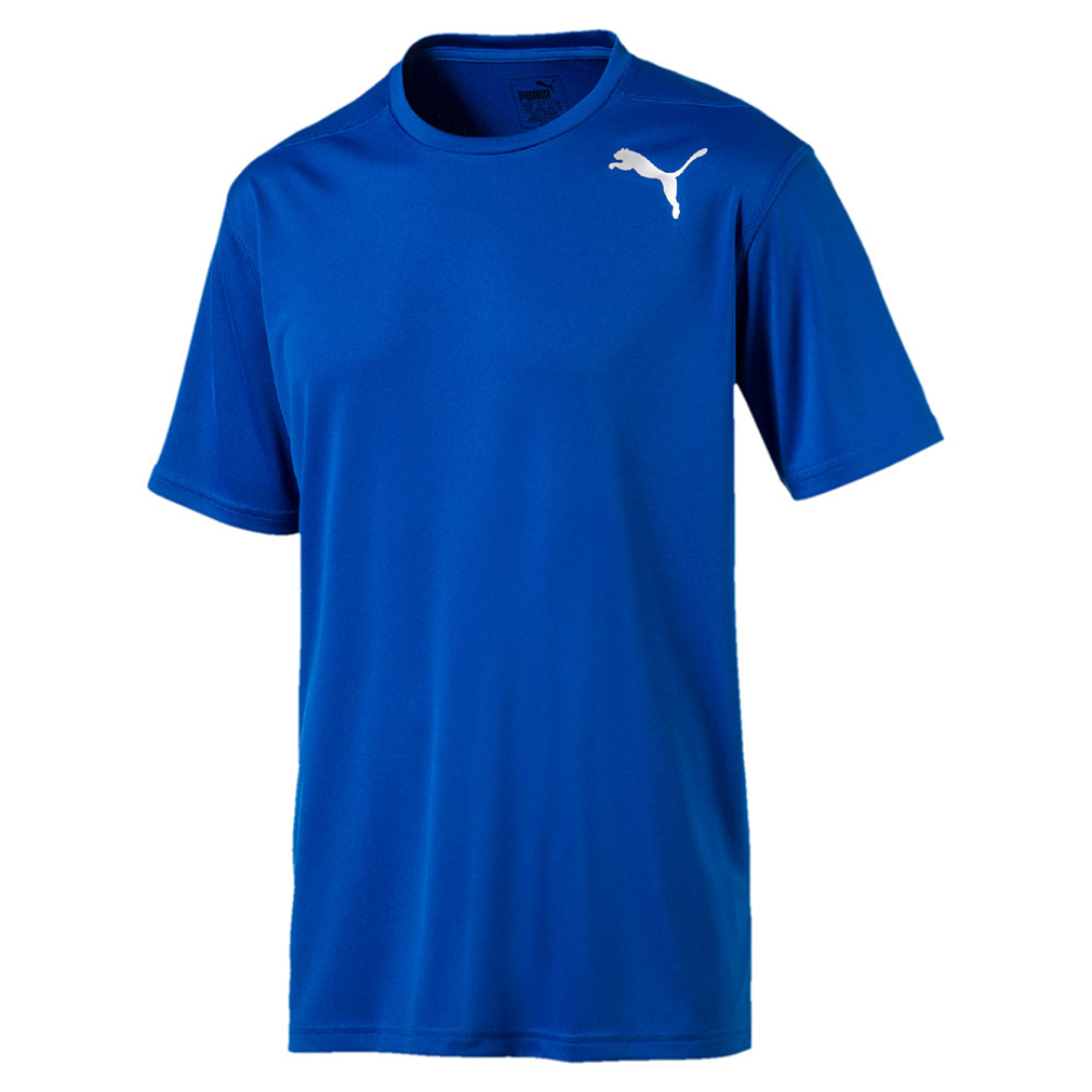 PUMA Herren Essential SS Tee T-Shirt DryCELL 515185 28 blau