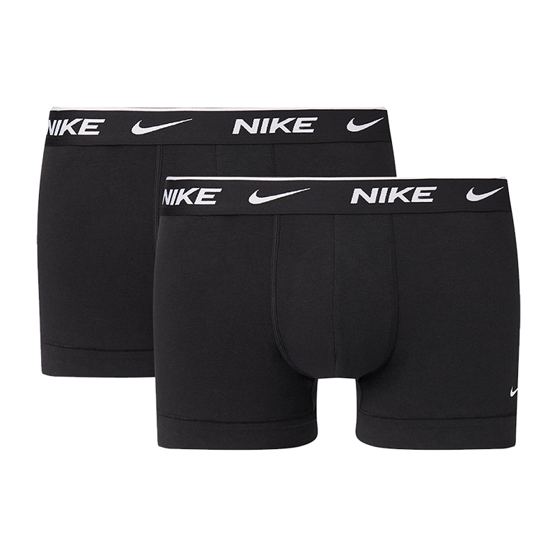 2er Pack Herren Nike Everyday Cotton Stretch TRUNK SHORTY Boxershorts Unterwäsche Pants 