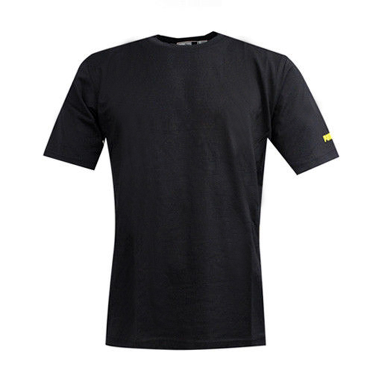 PUMA Herren Left Sleeve Embroidered No.1 small Tee T-Shirt schwarz