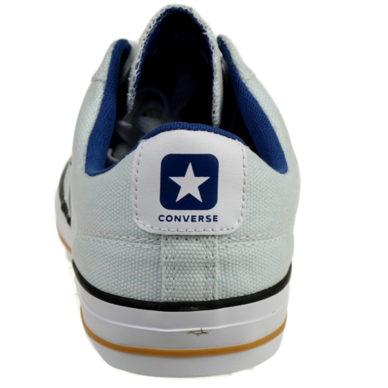 Converse STAR PLAYER OX Schuhe Sneaker Canvas Unisex Hellblau 167672C Gr. 36