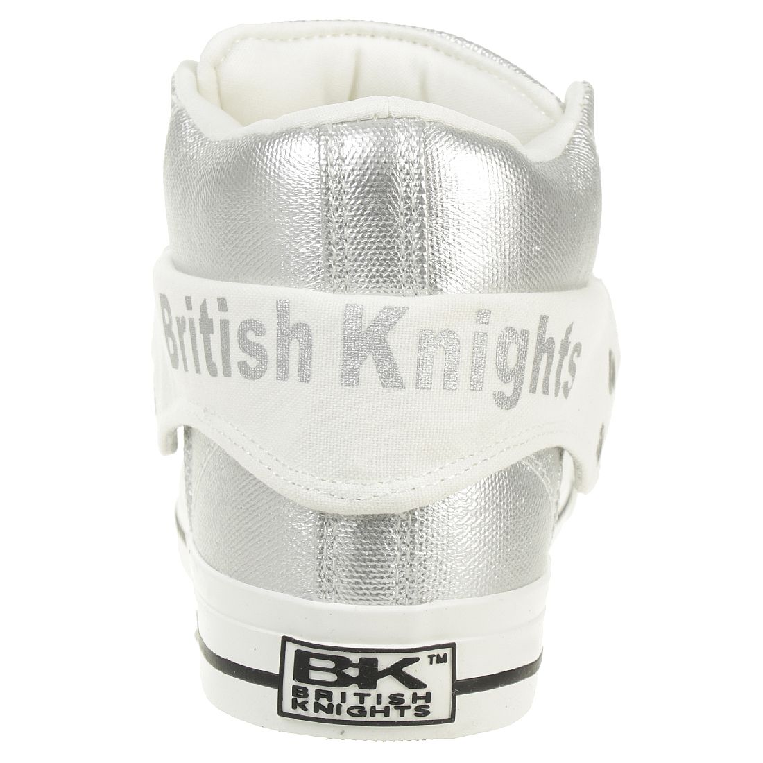 British Knights ROCO Metallic BK Damen Sneaker B43-3706-01 silber metallic Textil