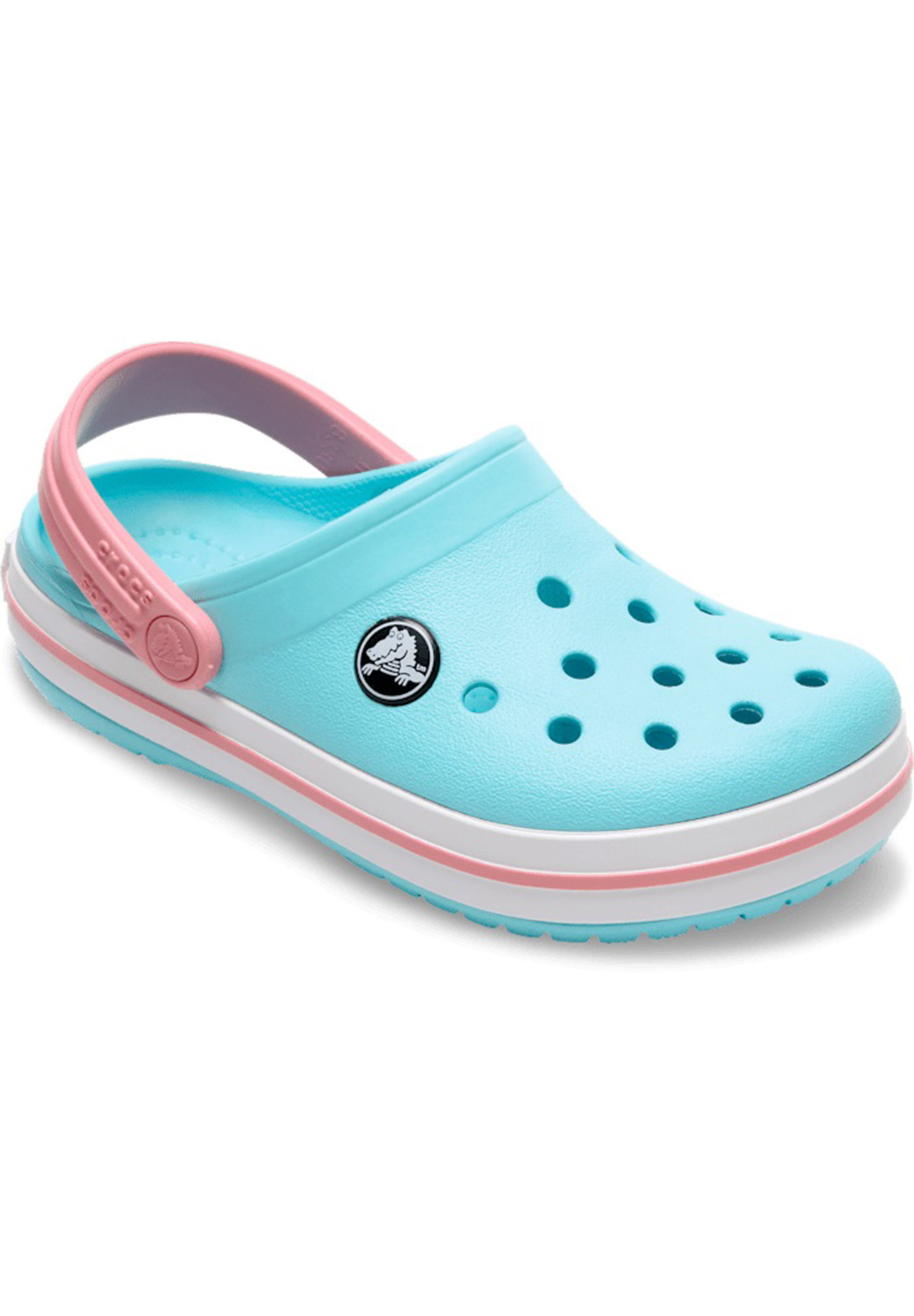 Crocs Kids Crocband Clog Unisex Kinder Schuhe Sandalen 207006 Türkis 