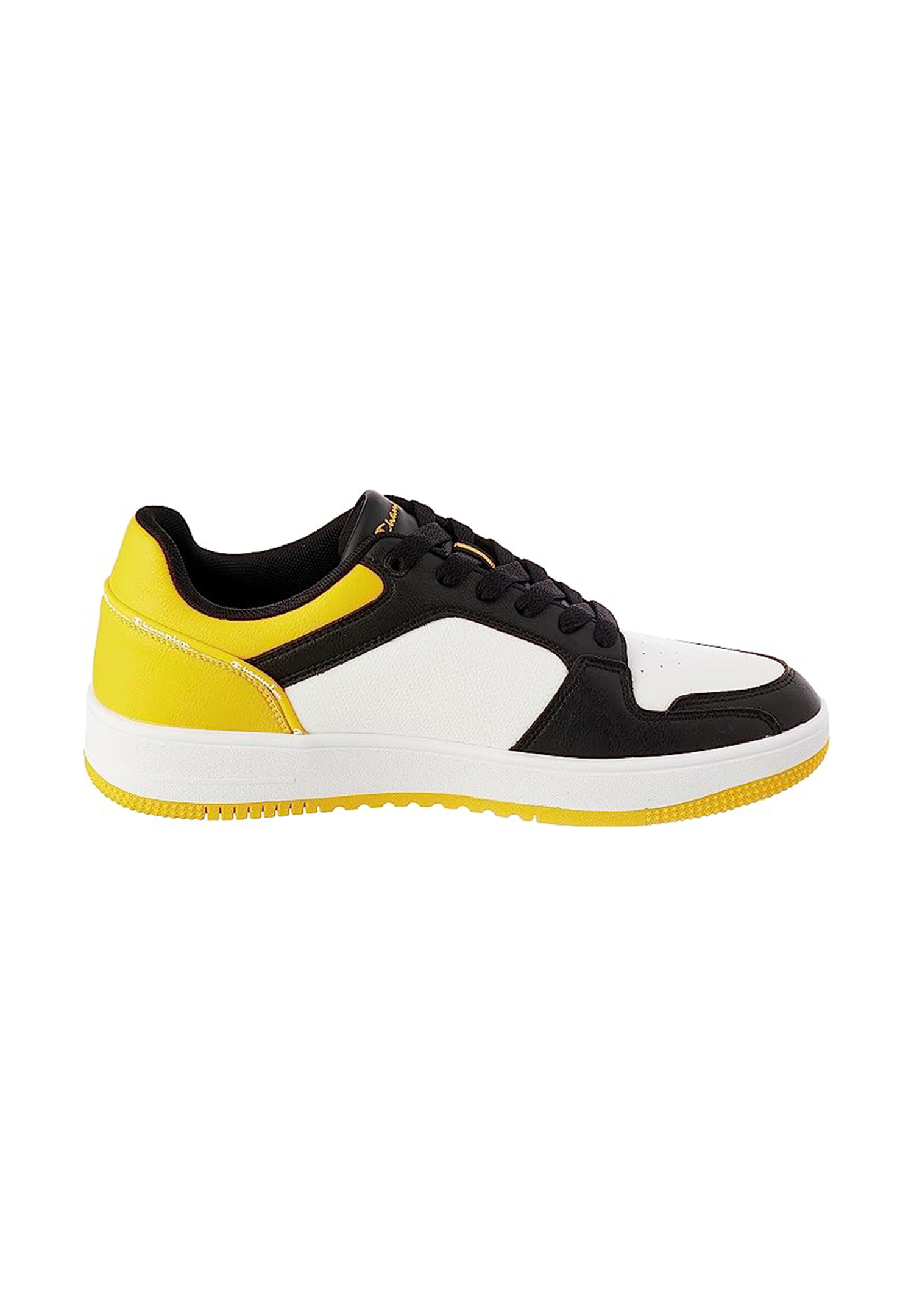 Champion REBOUND 2.0 LOW Herren Sneaker S21906-CHA-WW013 weiß/schwarz/gelb
