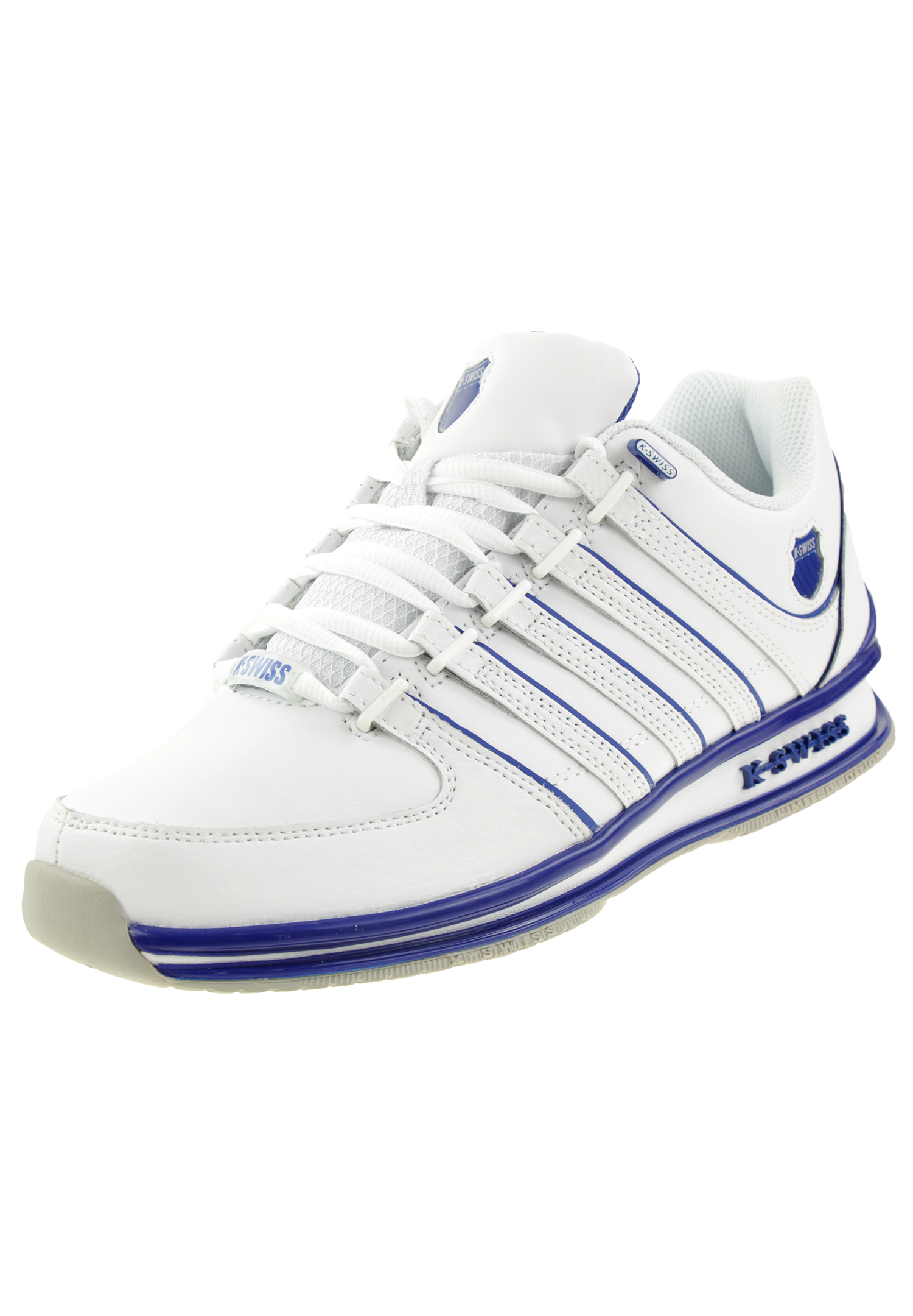 K-Swiss Rinzler Herren Sneaker Sportschuh 01235-198-M weiss blau
