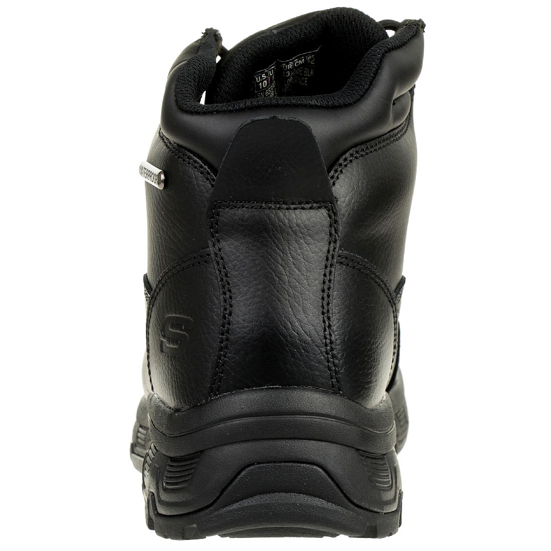 Skechers Morson SINATRO Stiefel Outdoor Schuhe Waterproof Leder RELAXED FIT BLK